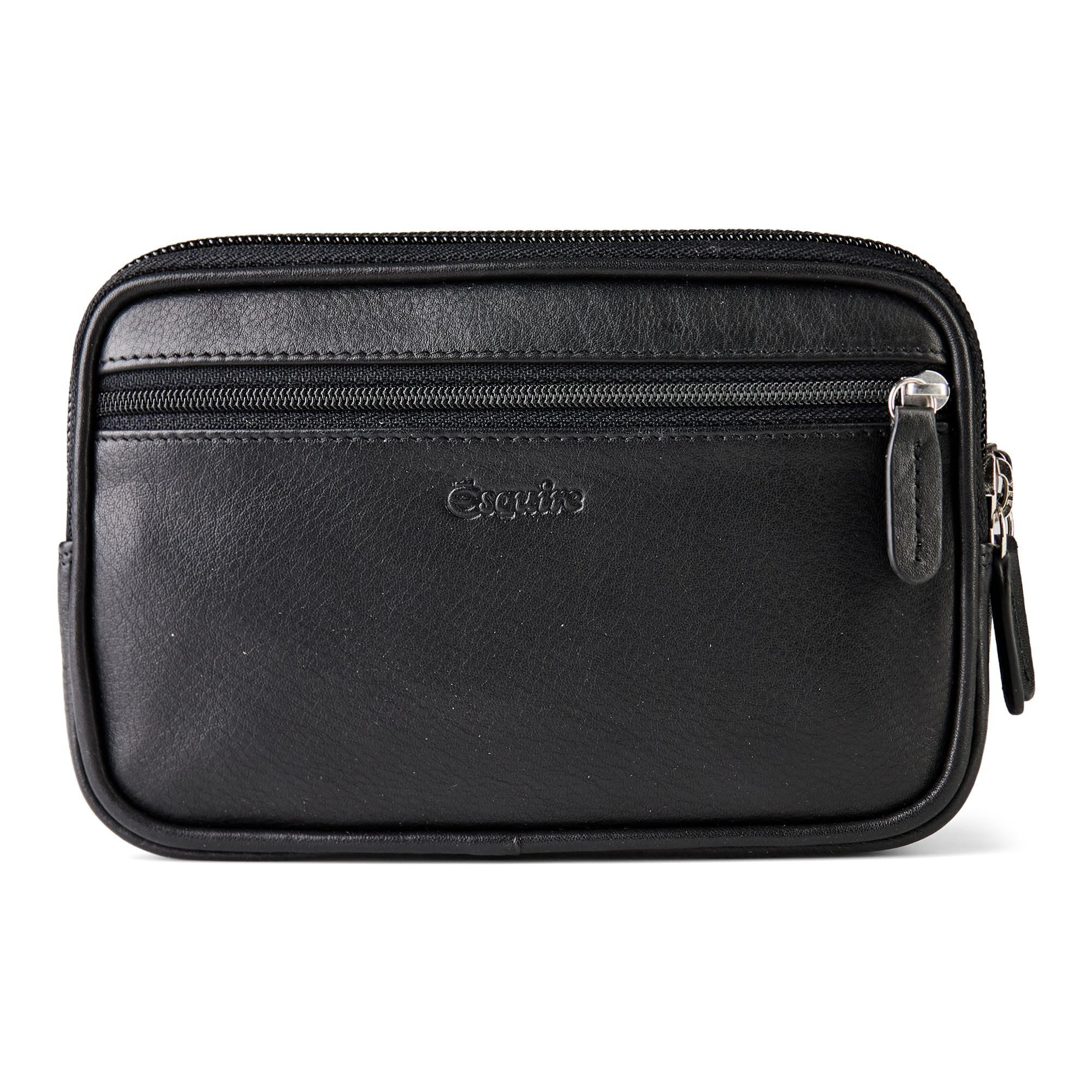 Esquire Gürteltasche Duo, Leder