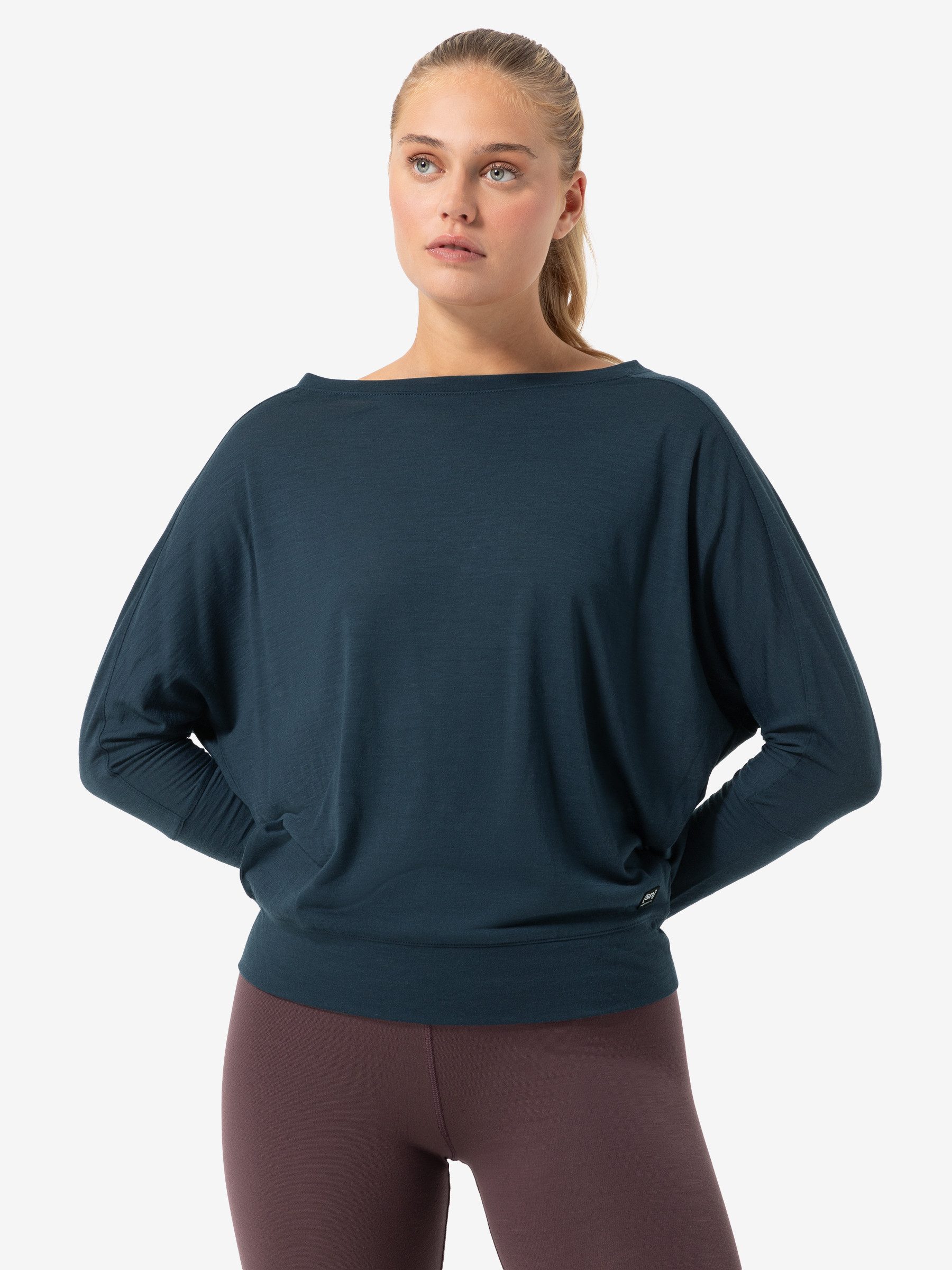 SUPER.NATURAL Langarmshirt für Damen aus Merino günstig online kaufen
