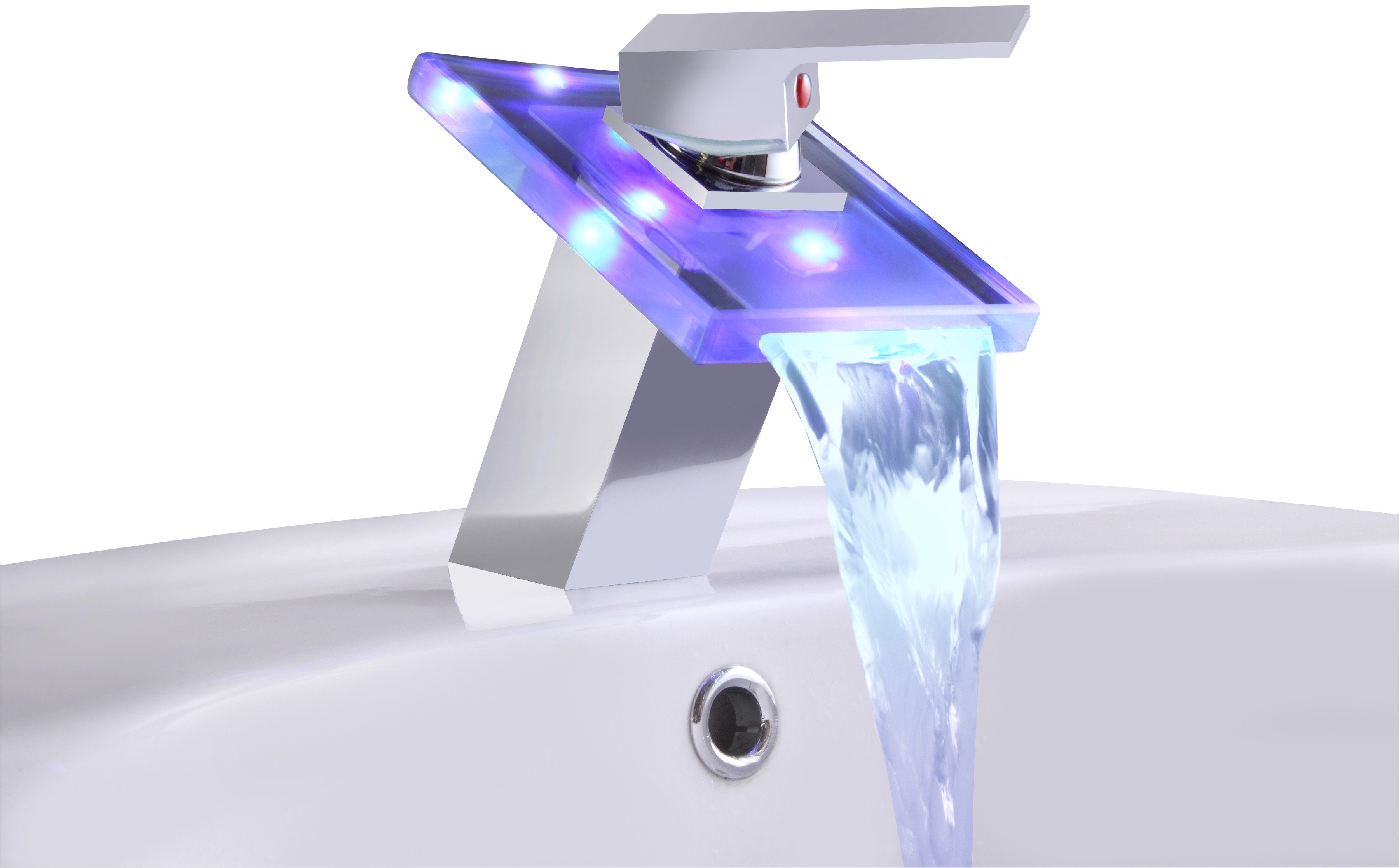 ADOB Waschtischarmatur »LED« Wasserhahn mit LED-Beleuchtung online kaufen |  OTTO