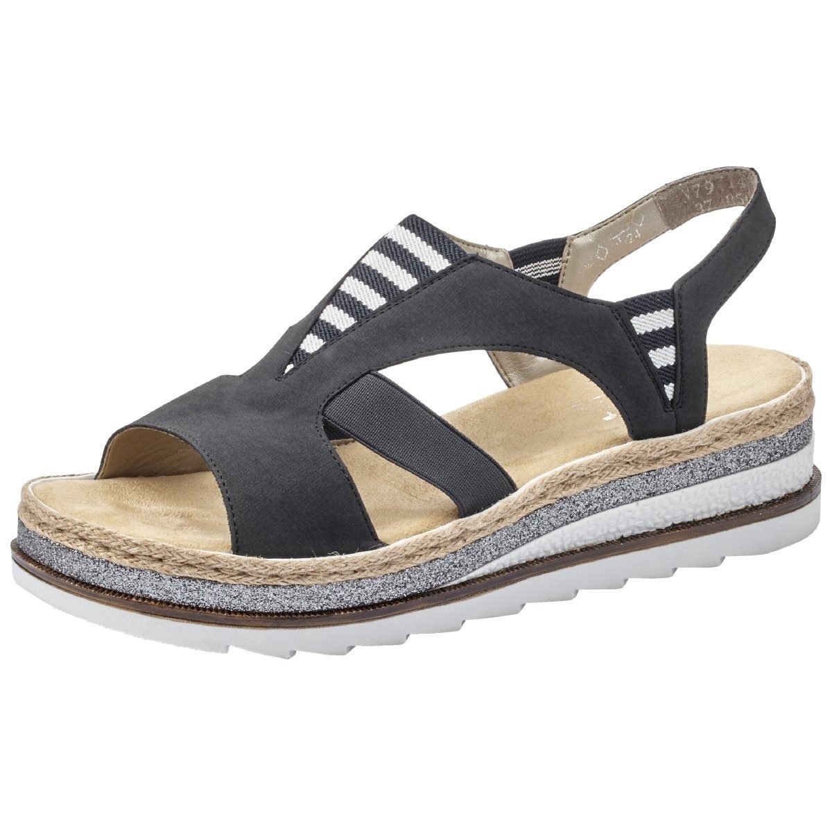 Rieker Damen Keilsandalette V79Y7