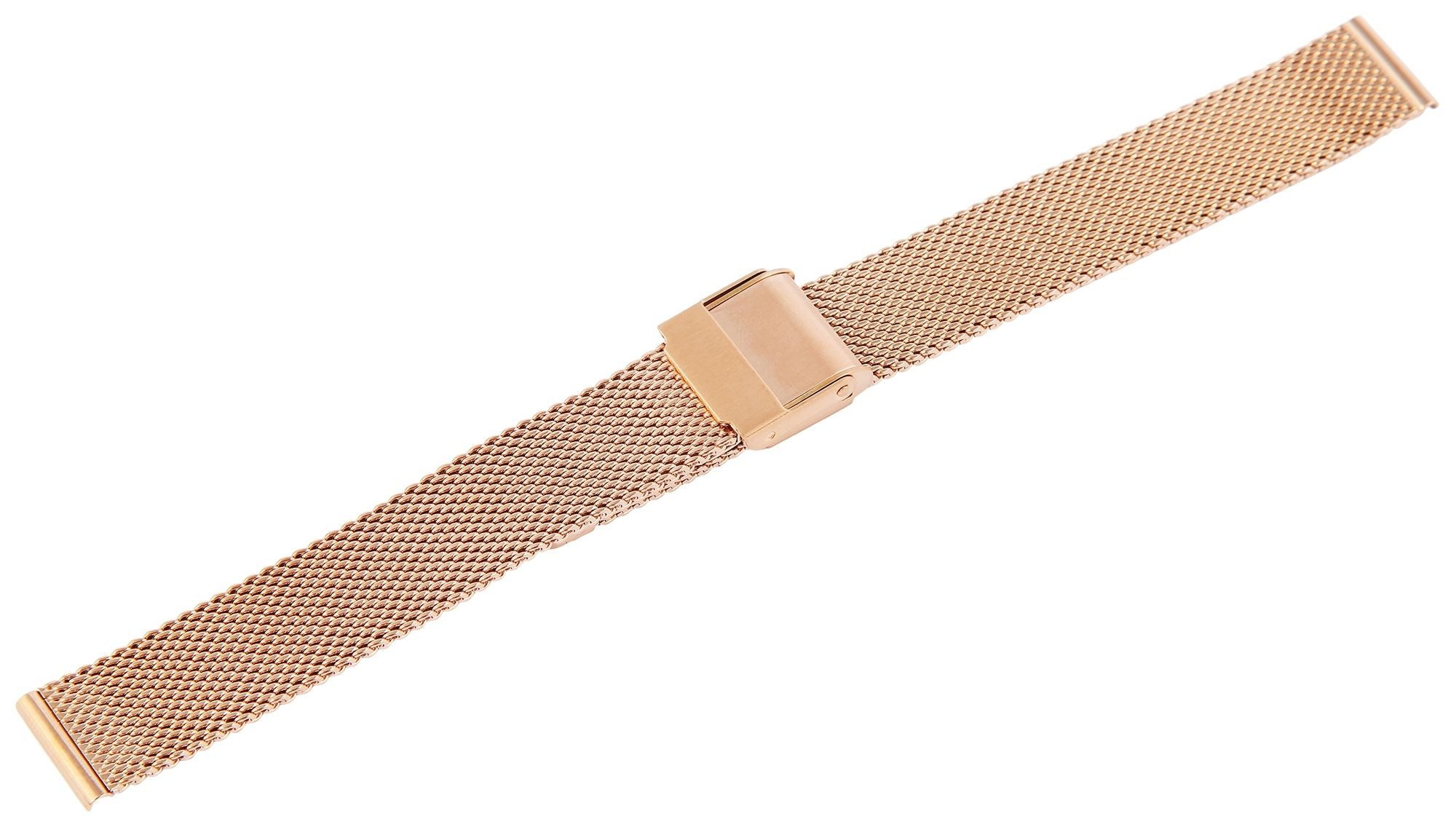 Engelhardt Uhrenarmband MB0075 Milanes, Mesh, Edelstahl, roségoldfarben, 10 günstig online kaufen