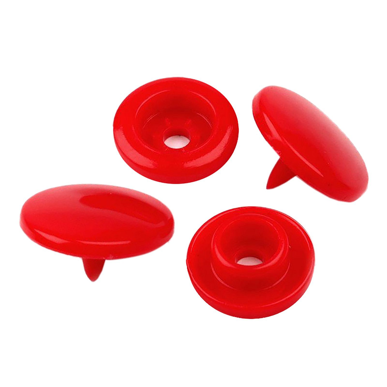 maDDma Druckknopf 50 Druckknöpfe rund Snaps Druckknopf Snap Button Knöpfe, 12mm