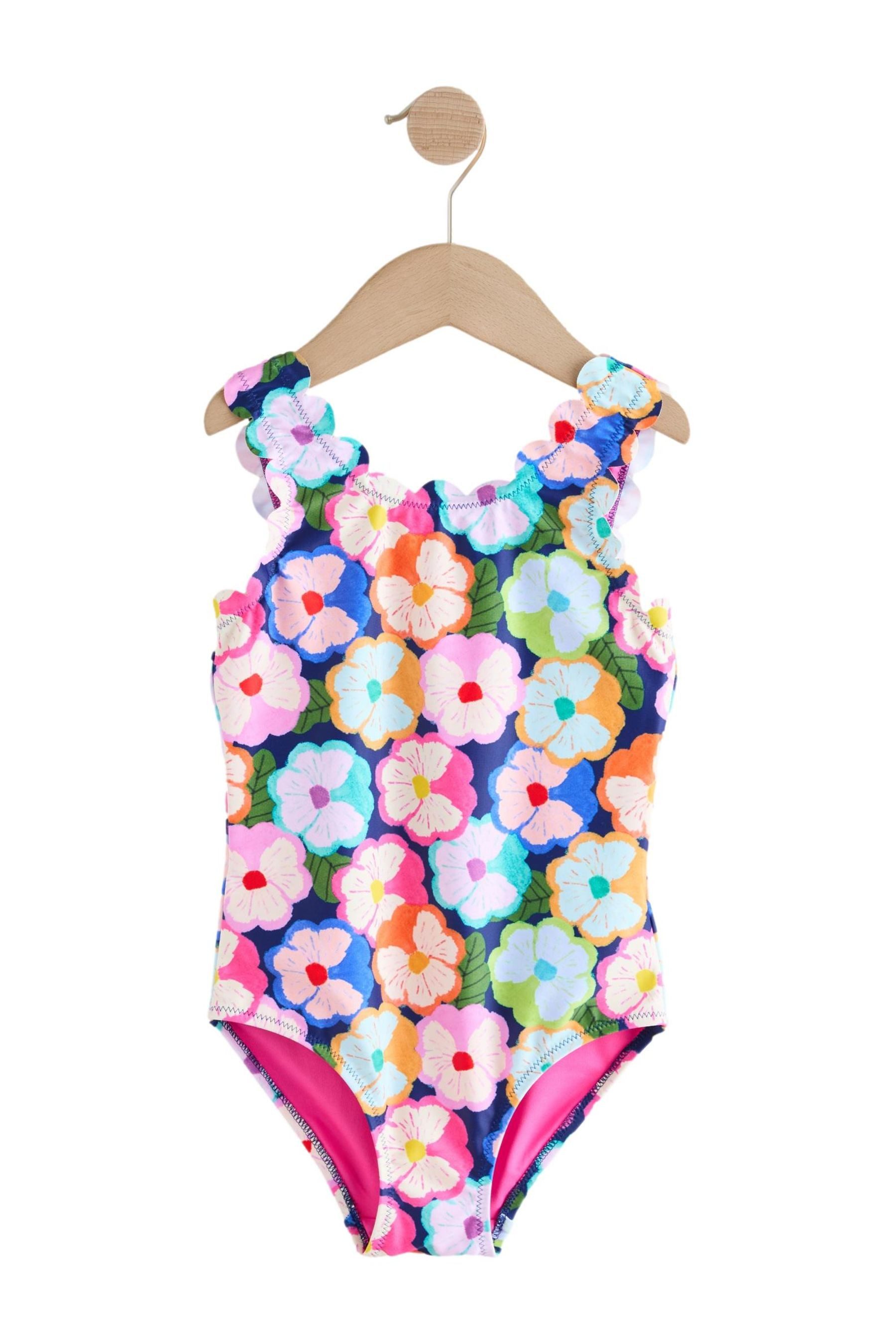 Next Badeanzug Badeanzug mit Bogenkante (1-St)