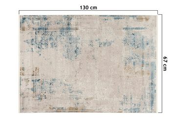 Teppich OPERA, Musterring, rechteckig, Höhe: 8 mm, ideal für Wohnzimmer, Wintergarten oder Küche