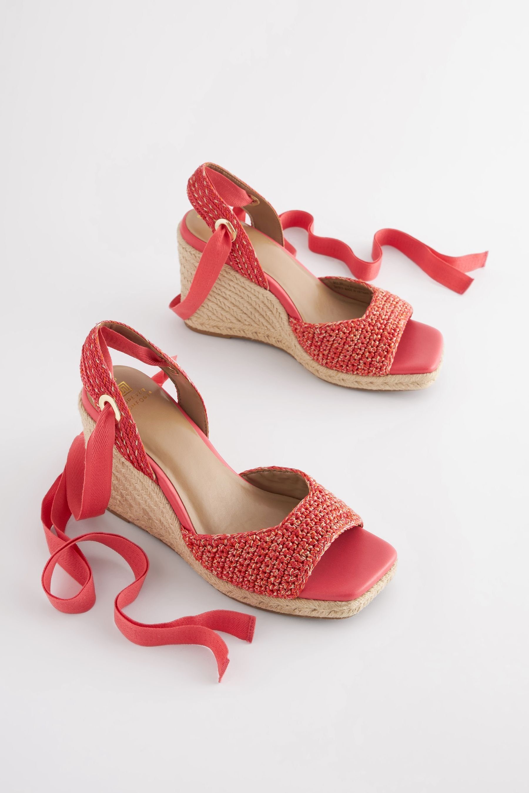 Next Forever Comfort® Keilabsatz-Sandalen mit Wicklung günstig online kaufen