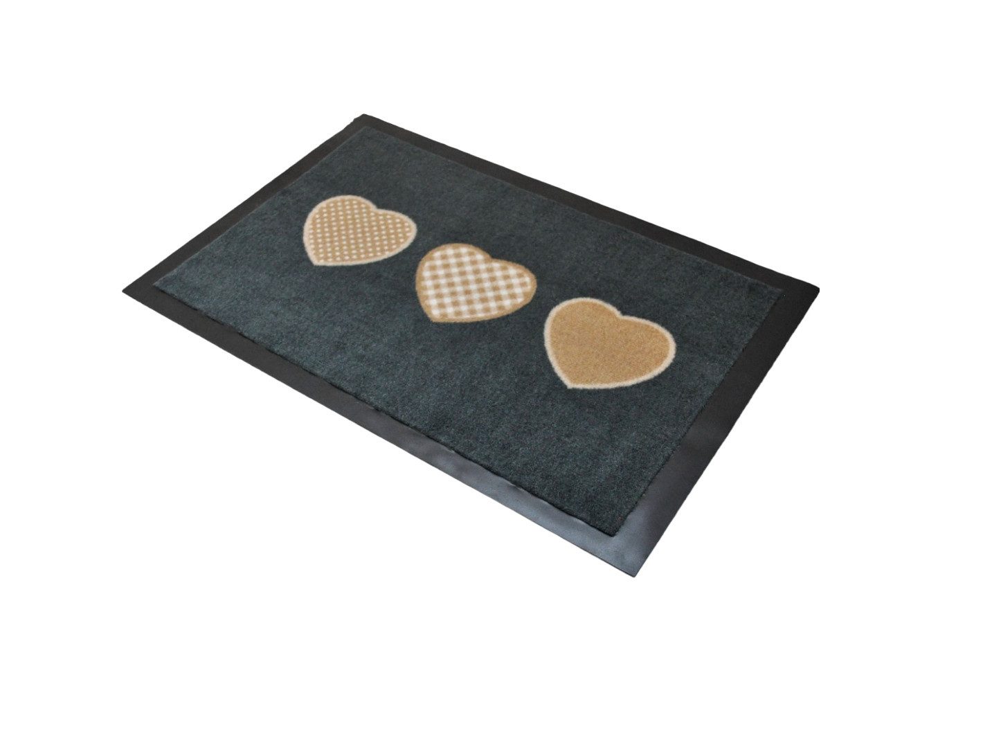 designimpex Fußmatte Schmutzfangmatte Fußabtreter Türmatte FM, Rechteck, Höhe: 5 mm