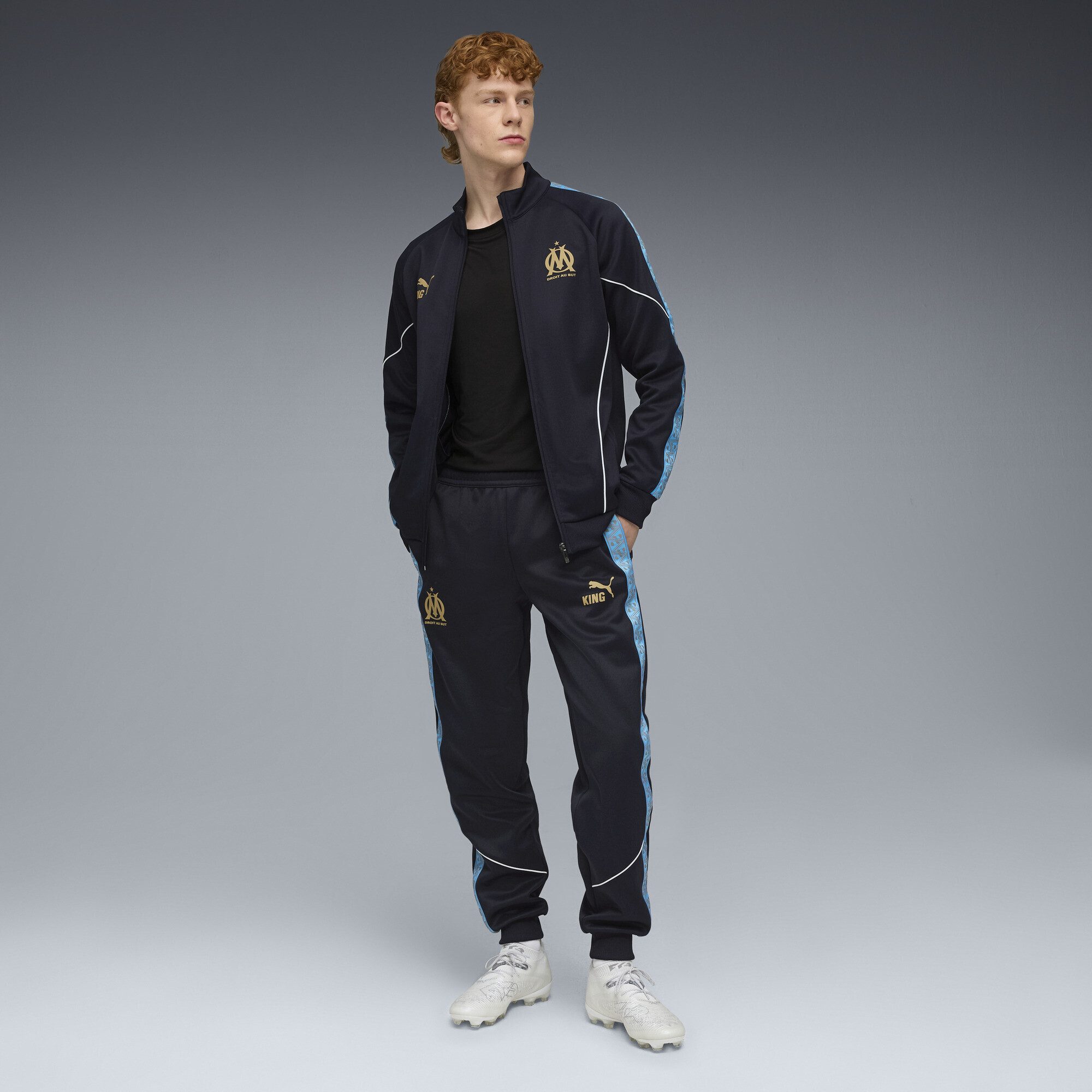 PUMA Sporthose Olympique de Marseille KING Anthem Hose Herren