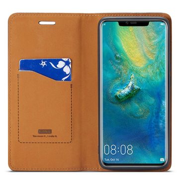 FITSU Handyhülle Handyhülle für Huawei Mate 20 Pro Hülle, Handytasche 6,39 Zoll, Case für Huawei Mate 20 Pro Schutzhülle, Handy Tasche mit Kartenfach