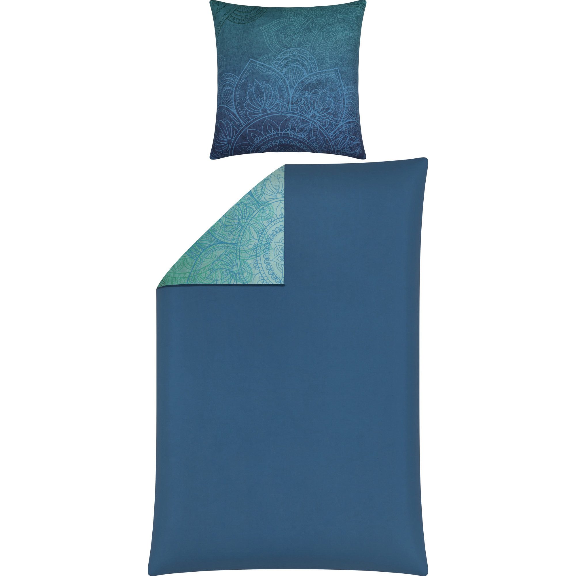 Erwin Müller Bettwäsche Wendebettwäsche, Mako-Satin, Paisley günstig online kaufen