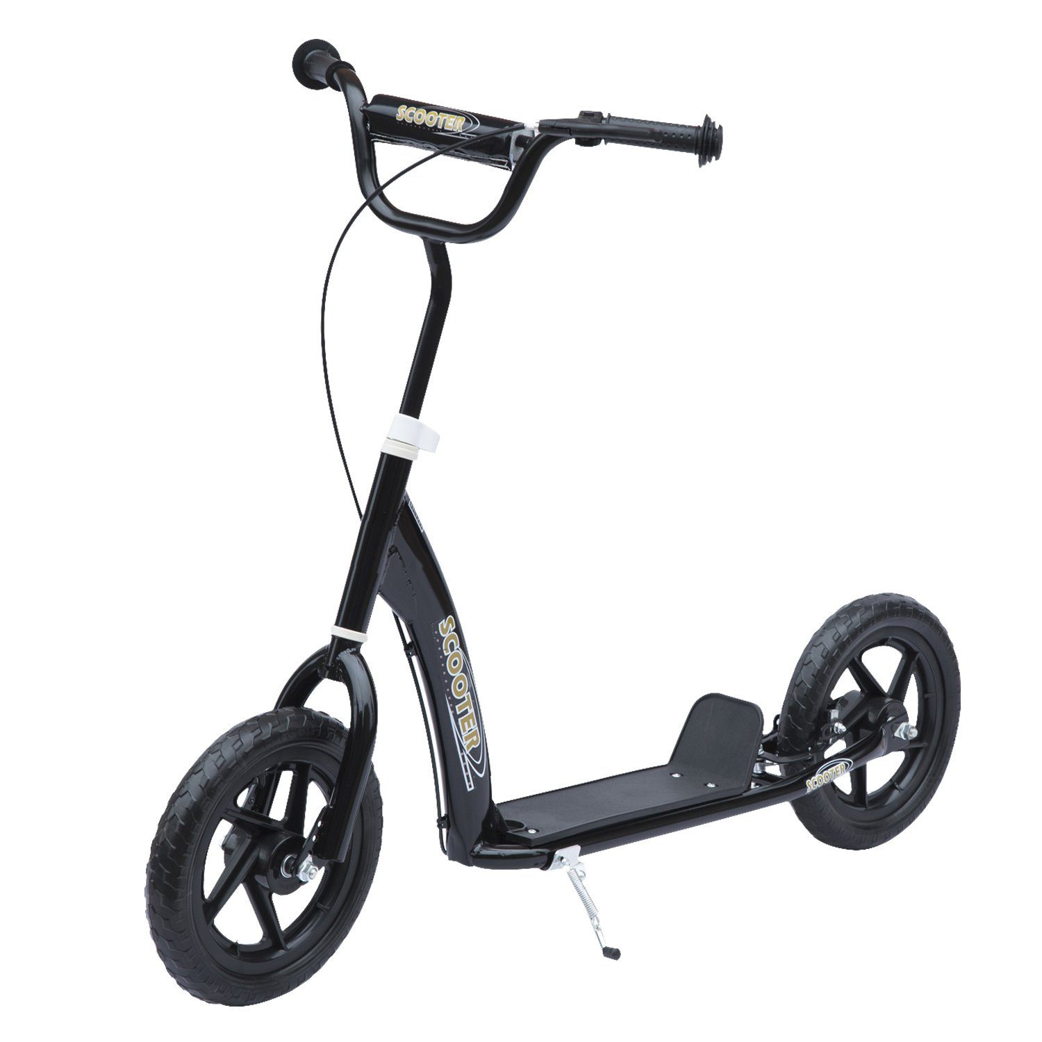 Cityroller Kickscooter mit Hinterbremse, Roller, Höhenverstellbar