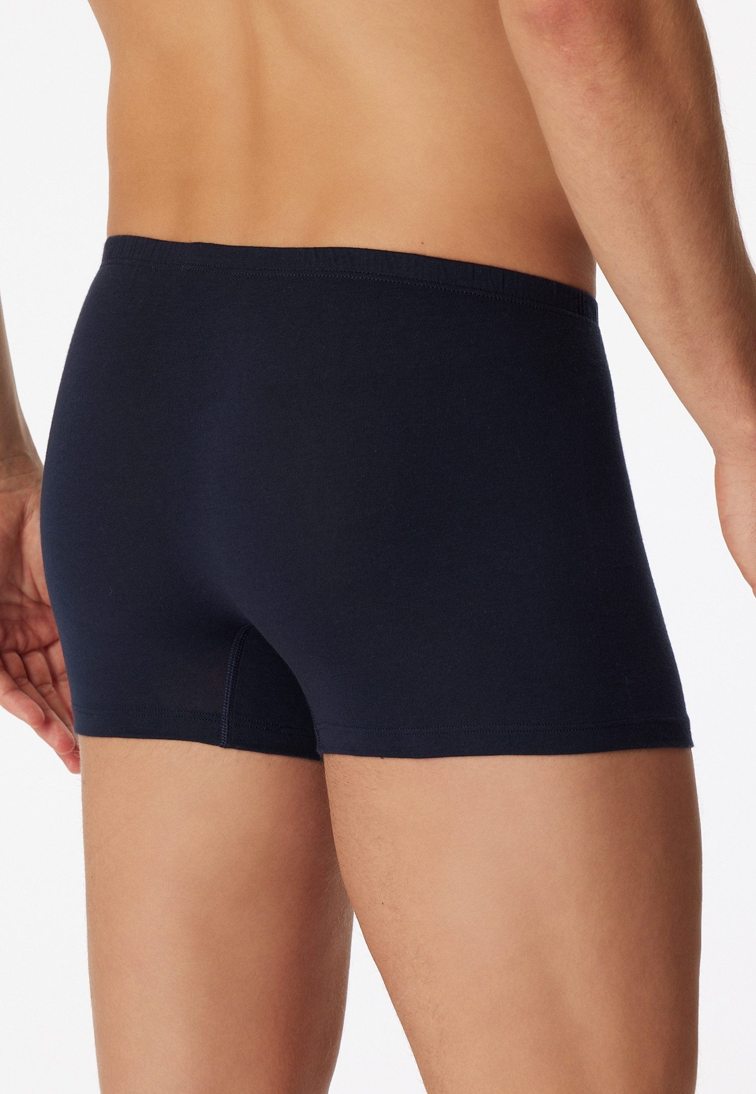 Schiesser Boxershorts Essentials (2er Pack) mit angenehm weichem Bund