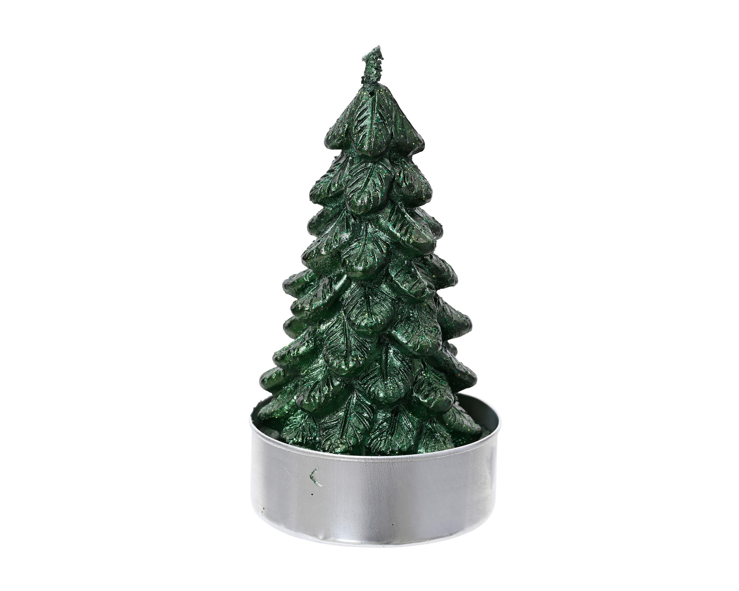 Kaemingk Teelicht, Teelichter Kerzen Paraffin 7cm Tannenbaum Form 4er Set P günstig online kaufen