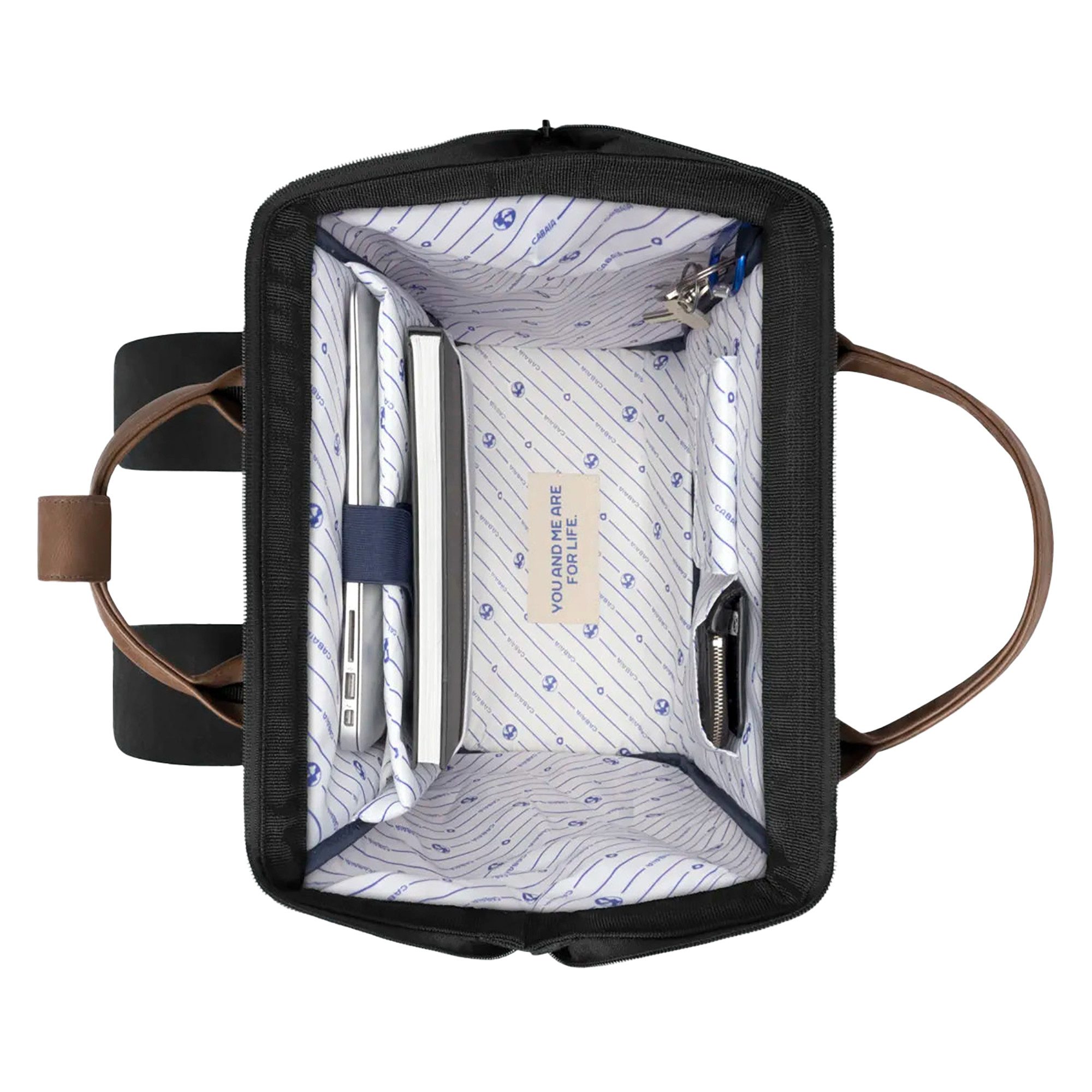 CABAIA Rucksack M Trogir (Set, 3-tlg., inkl. 2 auswechselbaren Vordertasche günstig online kaufen