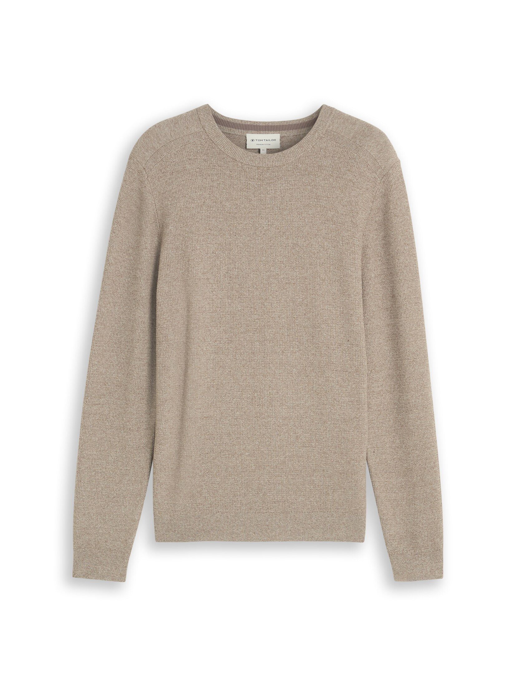 TOM TAILOR Strickpullover Pullover & Strickjacken Strickpullover aus Baumwolle