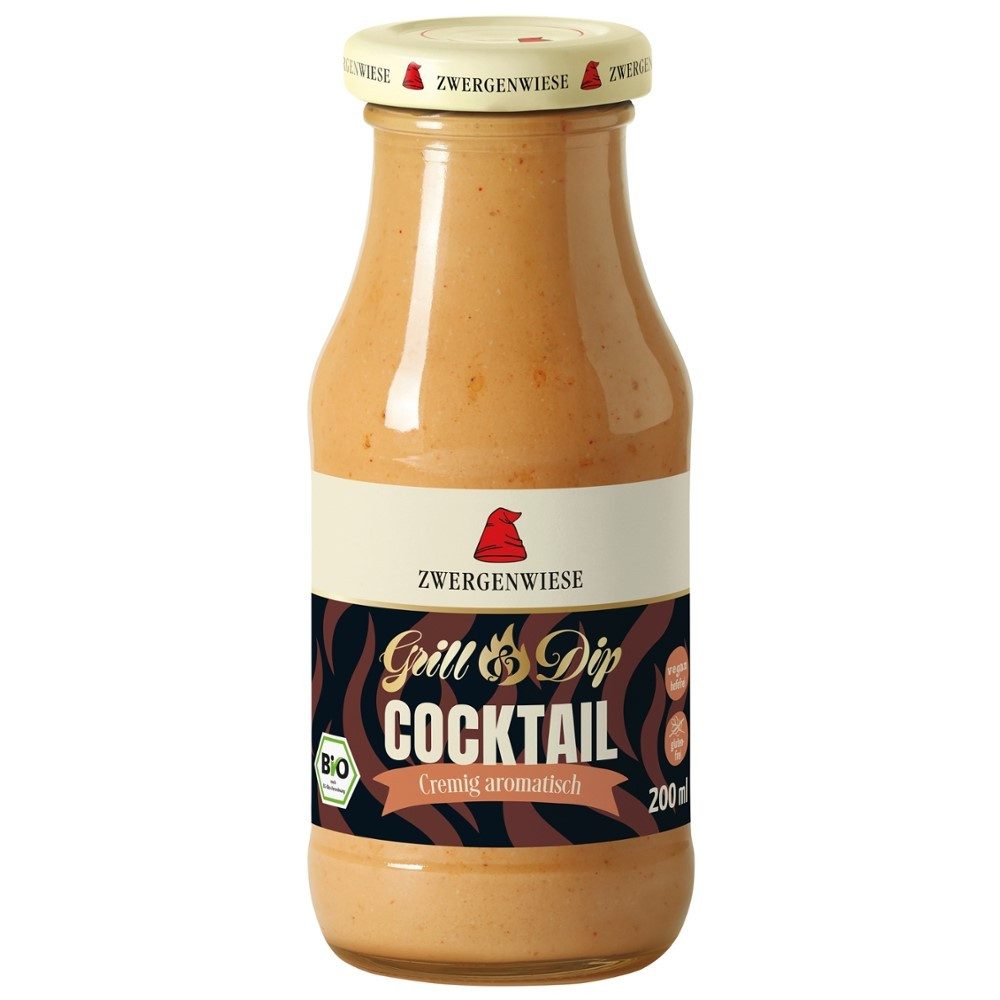 Zwergenwiese Grillsauce Grill & Dip - Cocktail 200ml
