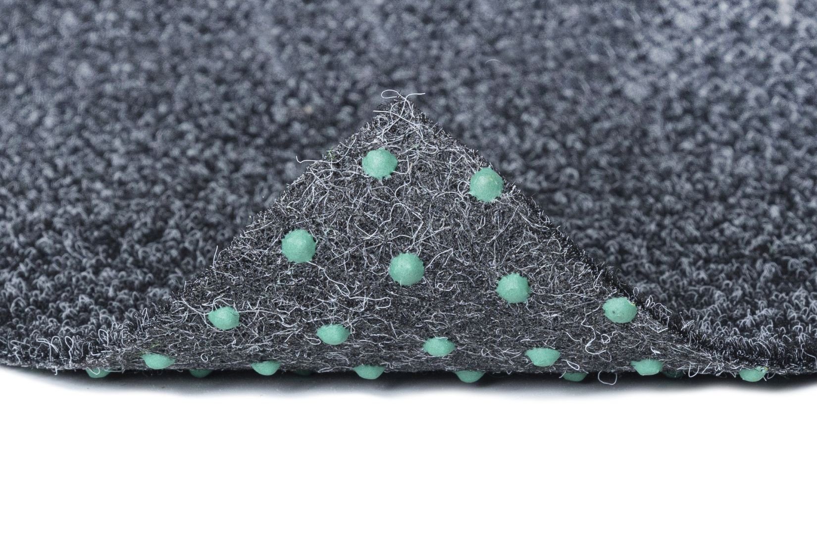 Mazovia Kunstrasen Kunstrasen mit Noppen, Meterware, Outdoor Grau, 100 x 100 cm, UV-beständig,witterungsbeständig und wetterfest,für Balkone,Camping