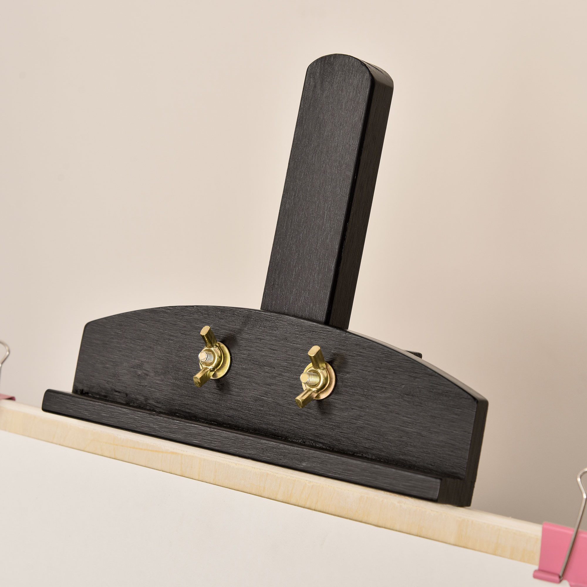 MC Star Staffelei aus Kiefernholz, klappbar & 90° einstellbar, Sitz- und Standstaffelei