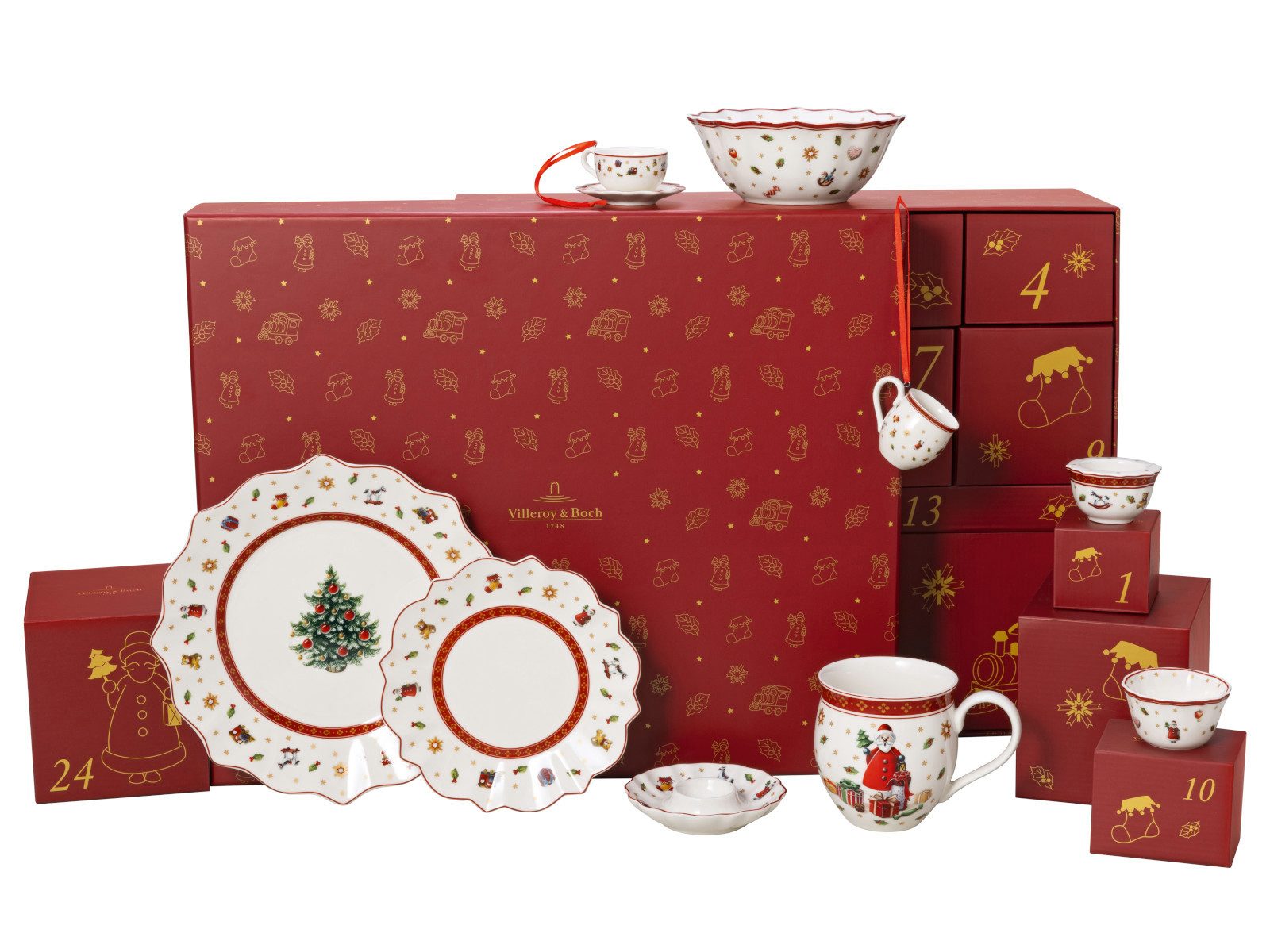 Villeroy & Boch Dekoobjekt Christmas Toys Memory Adventskalender 2025 - limitiert