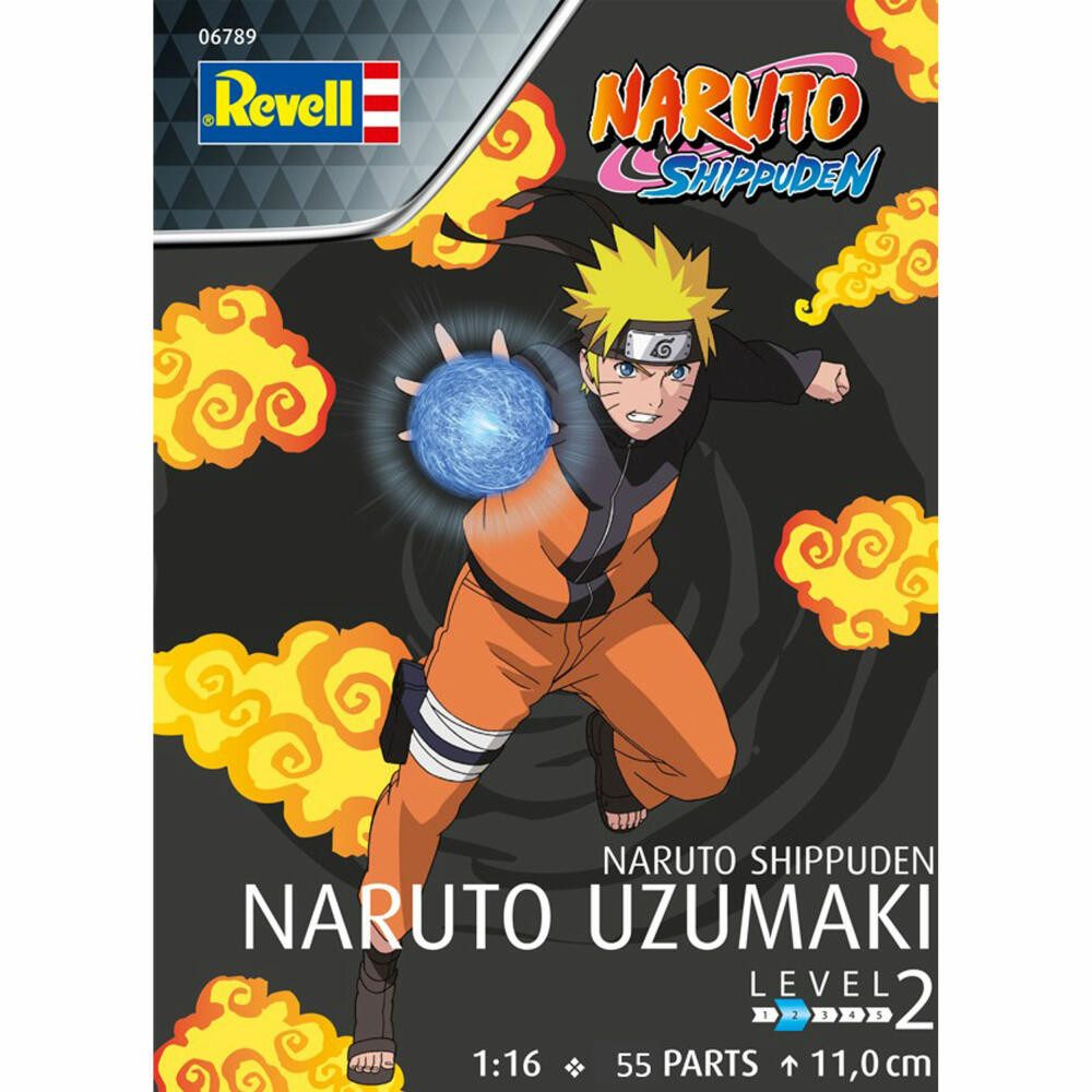 Revell® Modellbausatz Naruto Uzumaki - Click System, 06789, Maßstab 1:16, (37-tlg)