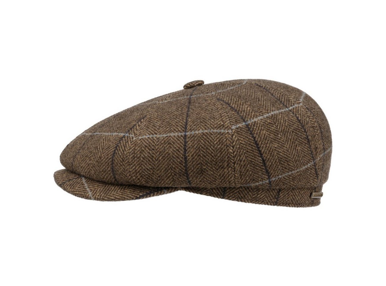 Stetson Flat Cap (1-St) Schirmmütze mit Schirm, Made in the EU