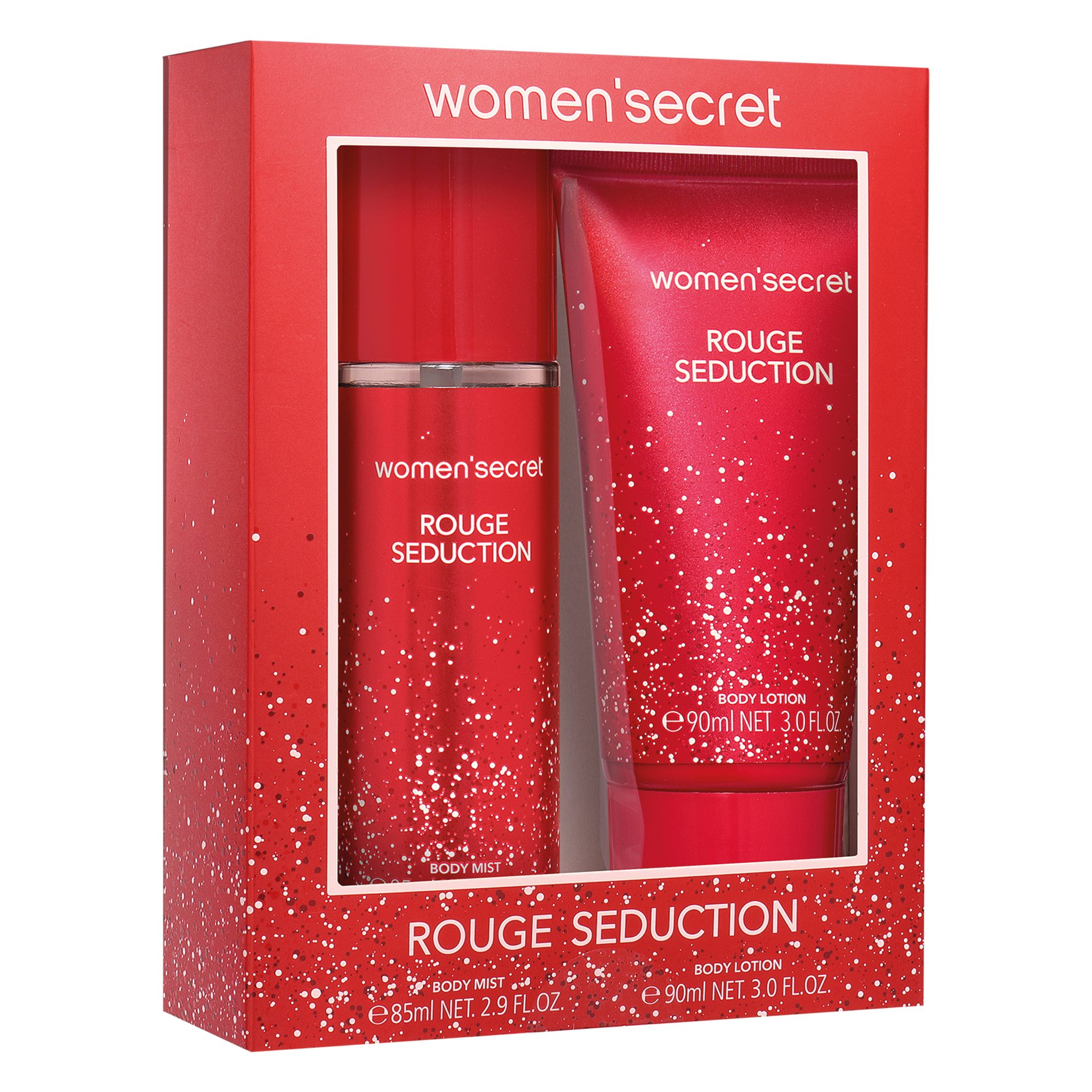 women'secret Duft-Set Rouge Seduction, 2-tlg., Körperspray und Bodylotion