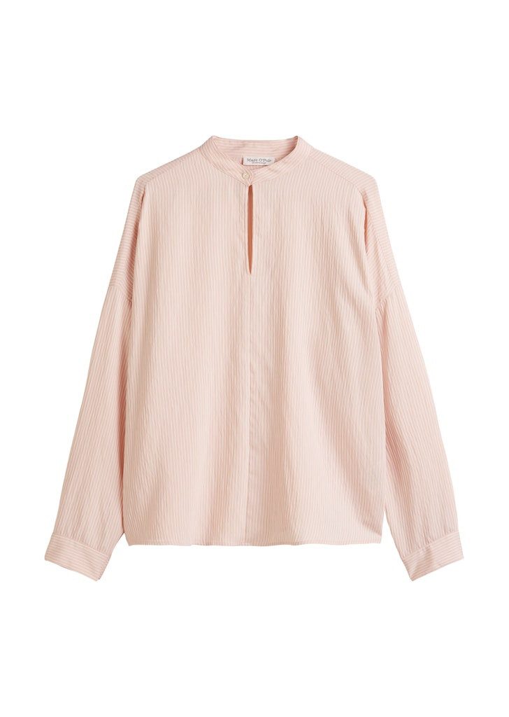 Marc O'Polo Blusenponcho Marc O' Polo Women / Da. Bluse / Blouse, tunic shape, stand up colla