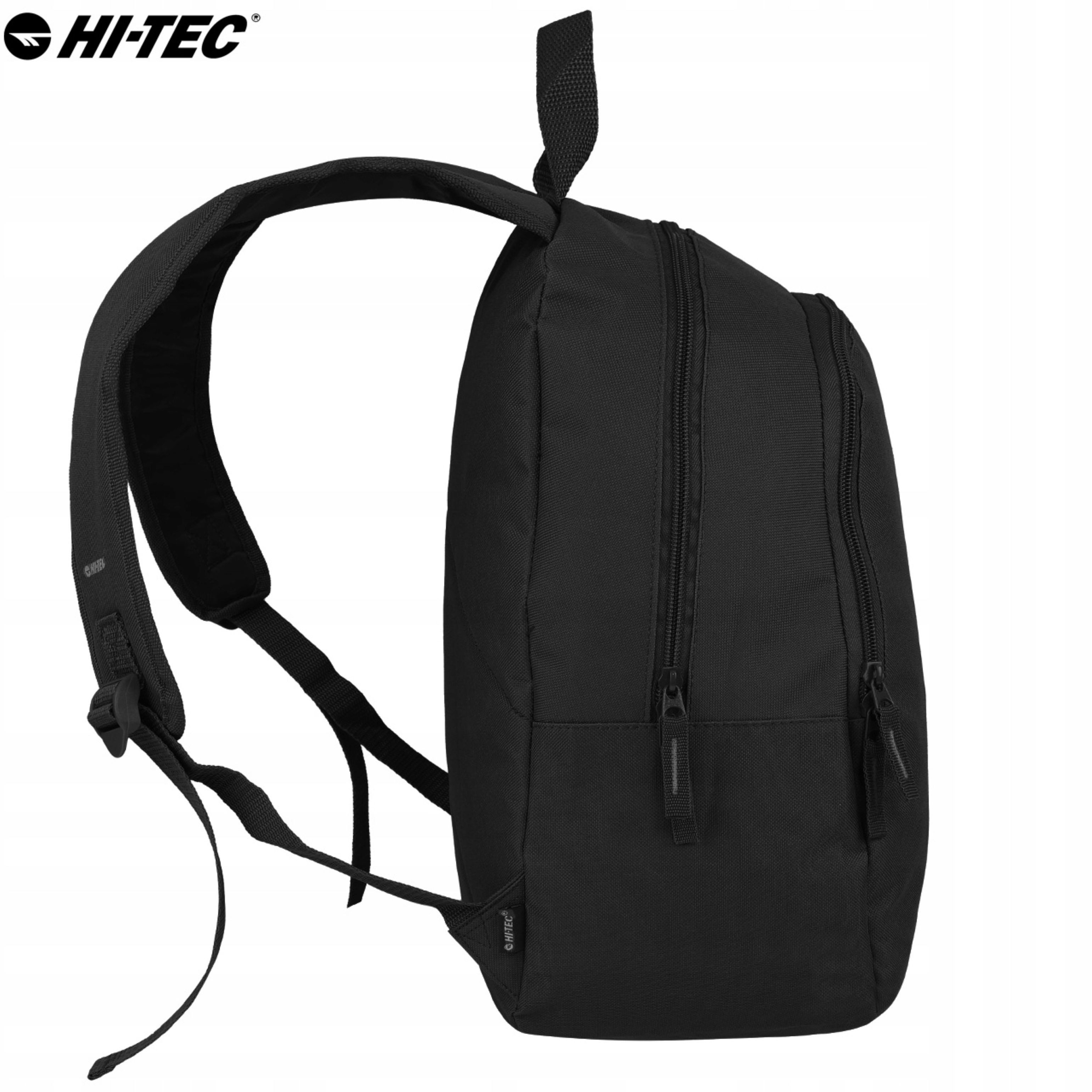Hi-Tec Rucksack Hi-Tec Hilo Rucksack 18L Schwarz Freizeit Schul Sport Backpack (1-tlg)