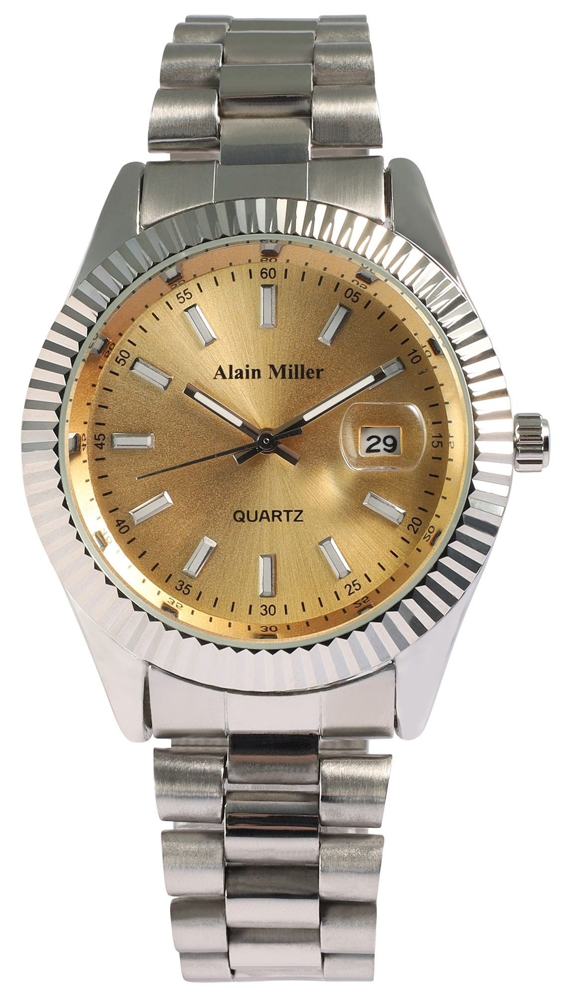 Alain Miller Quarzuhr 2800100 mit Metallband, günstig online kaufen