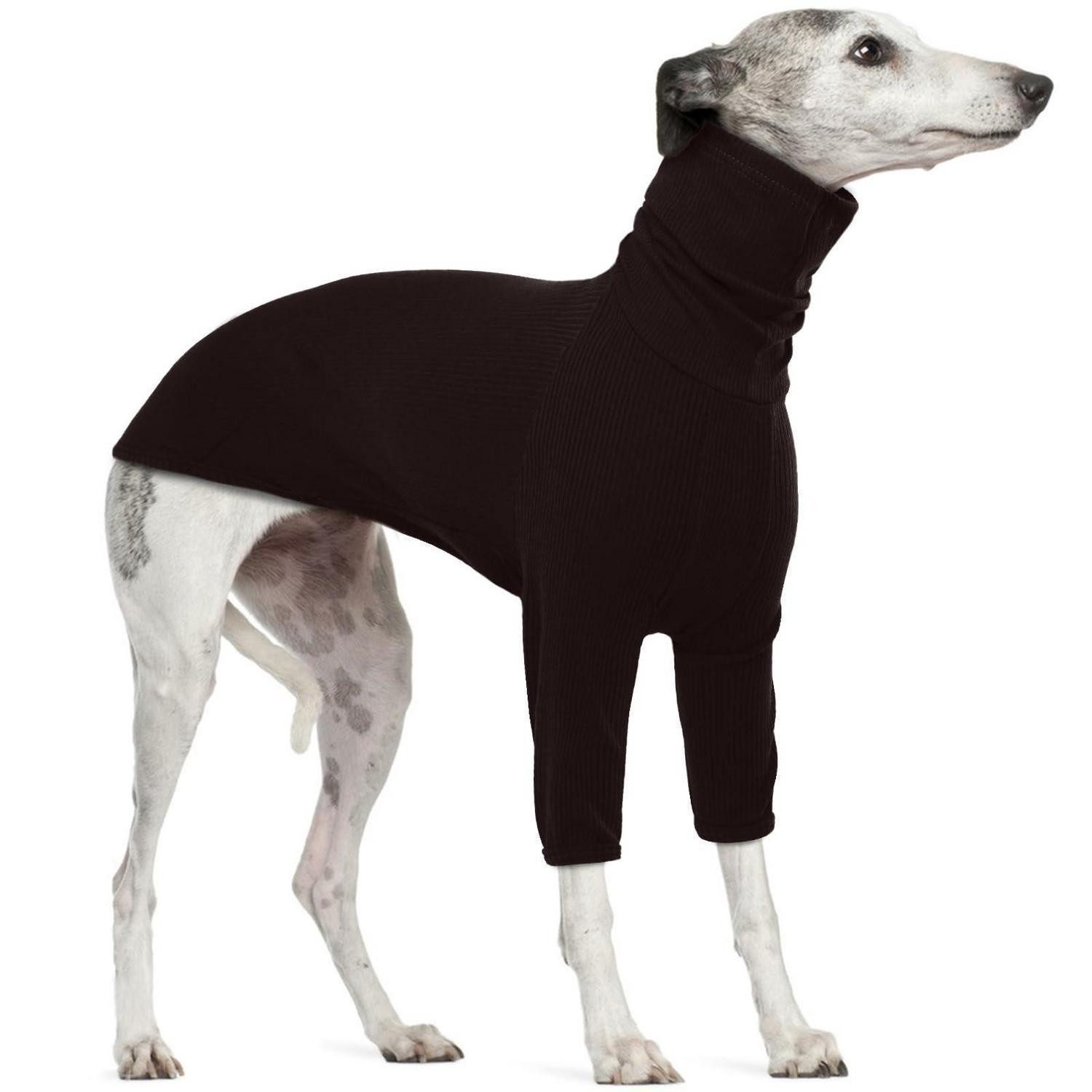 LuxusKollektion Hundepullover Windhund Pullover Braun XL