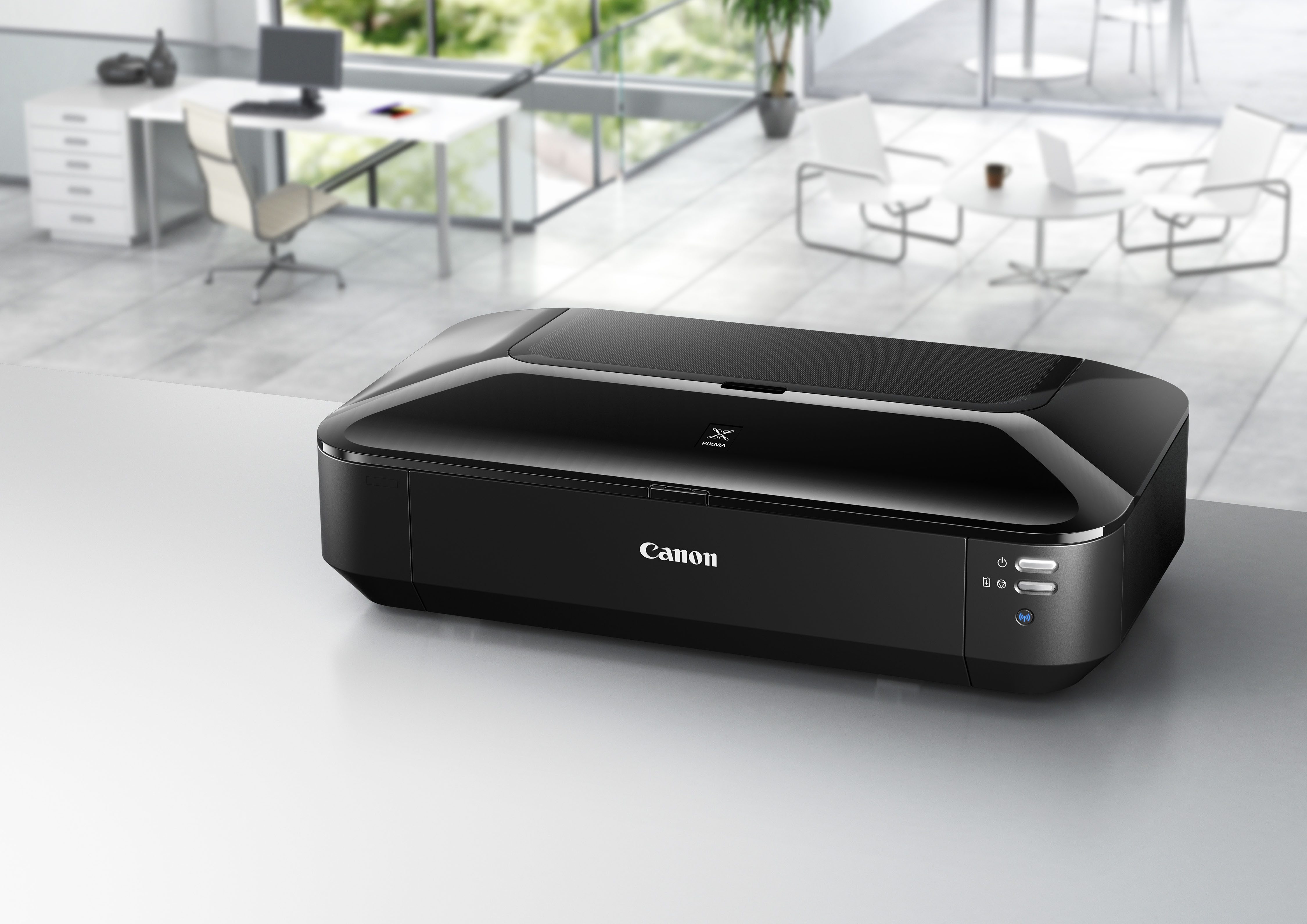 Canon PIXMA iX6850 Fotodrucker, (WLAN (Wi-Fi), LAN (Ethernet) – Bild 5 von 5