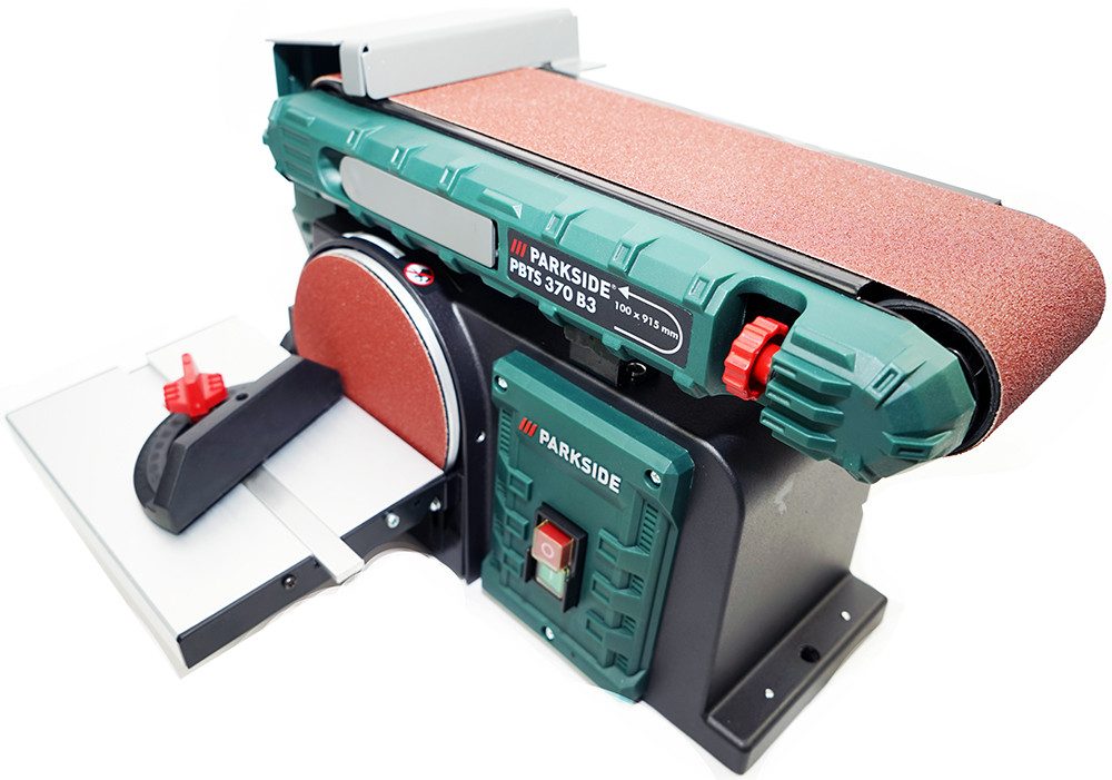 Parkside Bandschleifer Tellerschleifer PBTS 370 B2, 370W