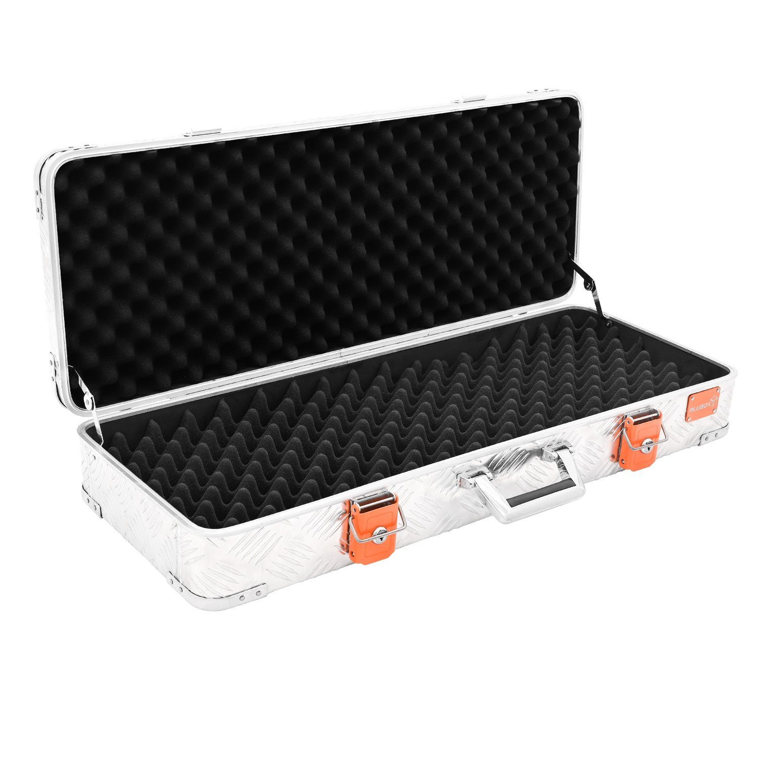 Riffelblech ALUBOX Koffer Größenwahl - Gewehrkoffer Aluminium