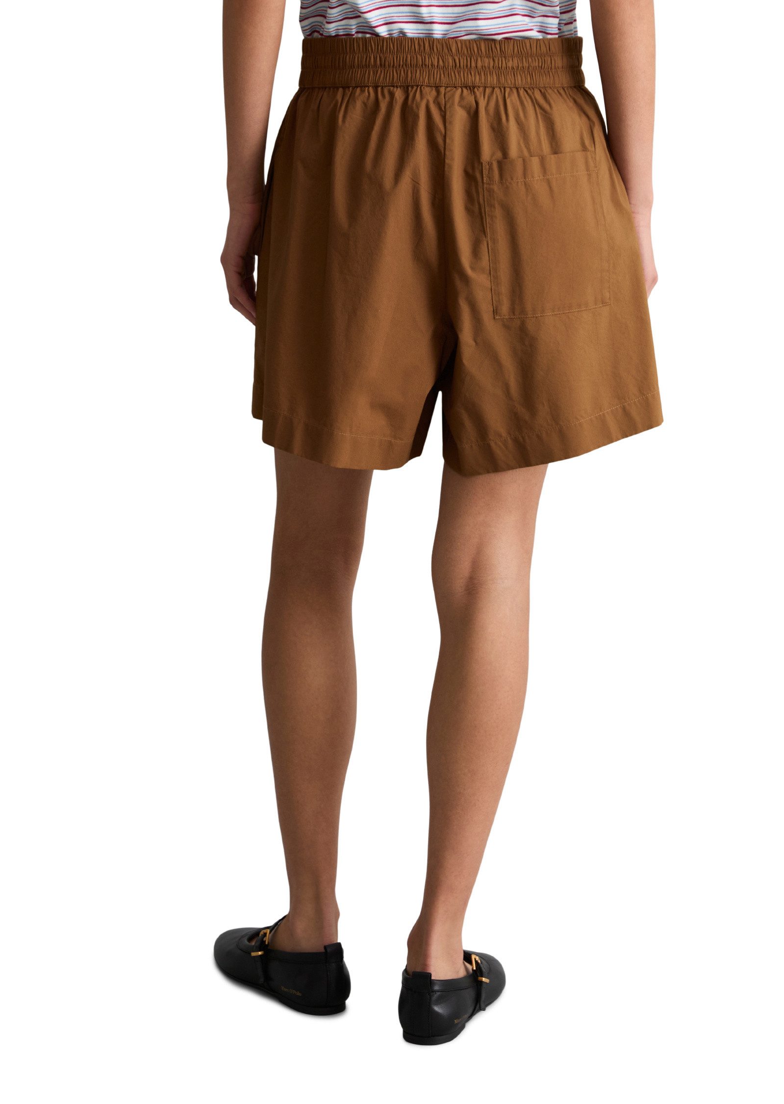 Marc O'Polo DENIM Shorts aus Papertouch-Popeline
