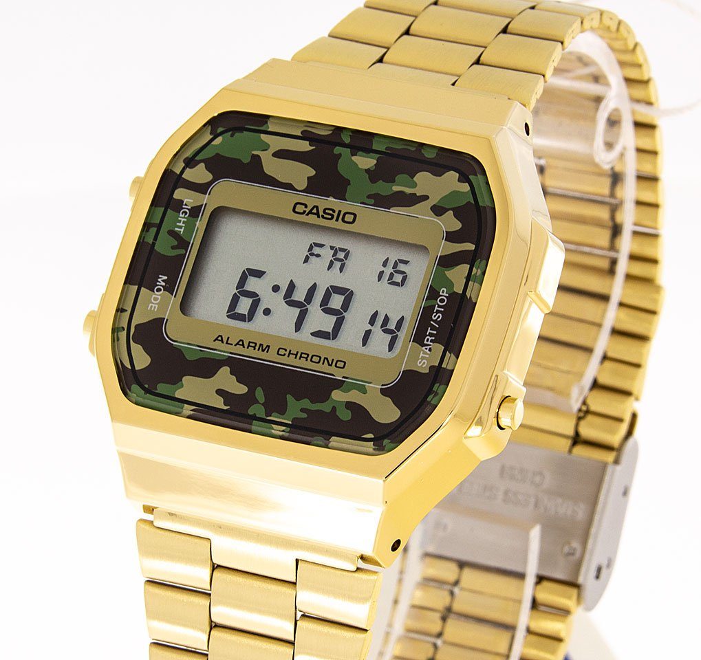 Digitaluhr Casio Vintage Unisexuhr A168WEGC-3EF