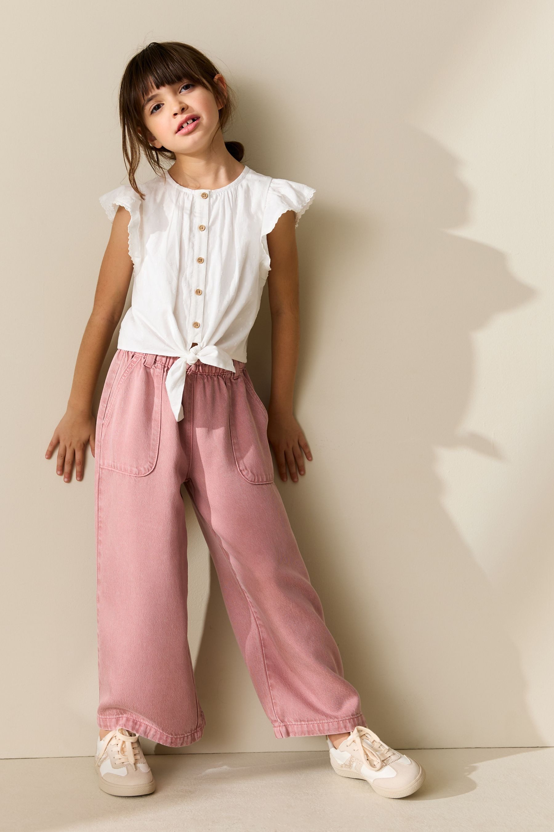 Next Blusentop Bluse mit Schnürung vorn (1-tlg) – Bild 4 von 5