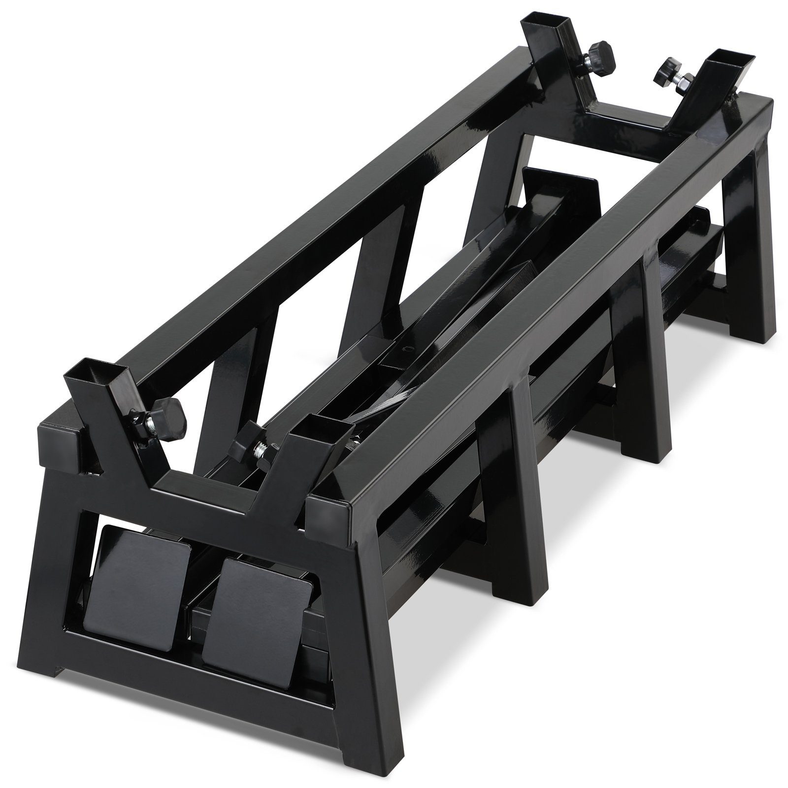 Gardebruk Sägebock, 77x50x105cm 400 kg Belastbarkeit mit Feststellbügel Höhenverstellbar