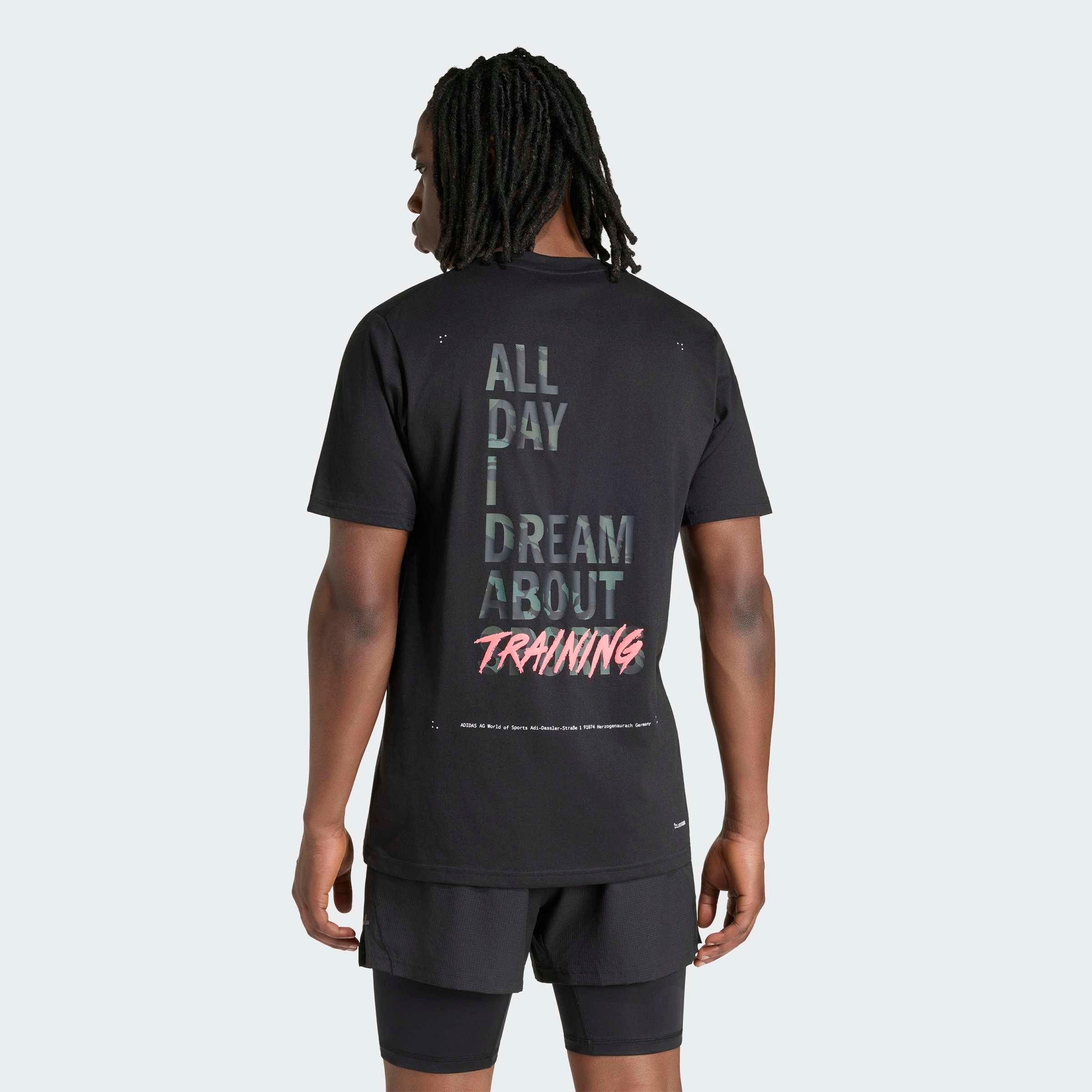 adidas Performance T-Shirt M CAMO G T sportlicher Stil, mit Climacool® Technologie, aus Polyester