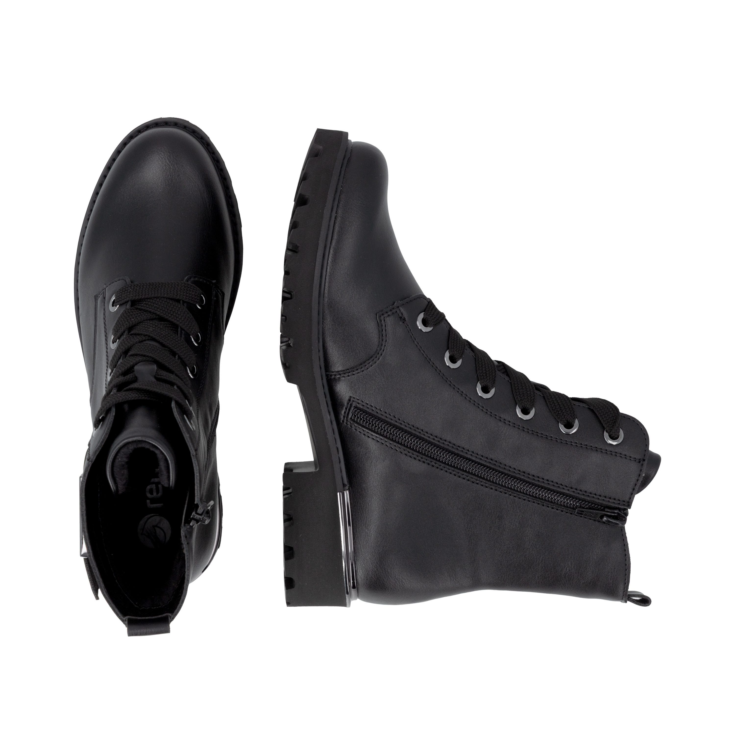 Remonte Schnürstiefelette Schnürboots, Workerboots mit Profilsohle