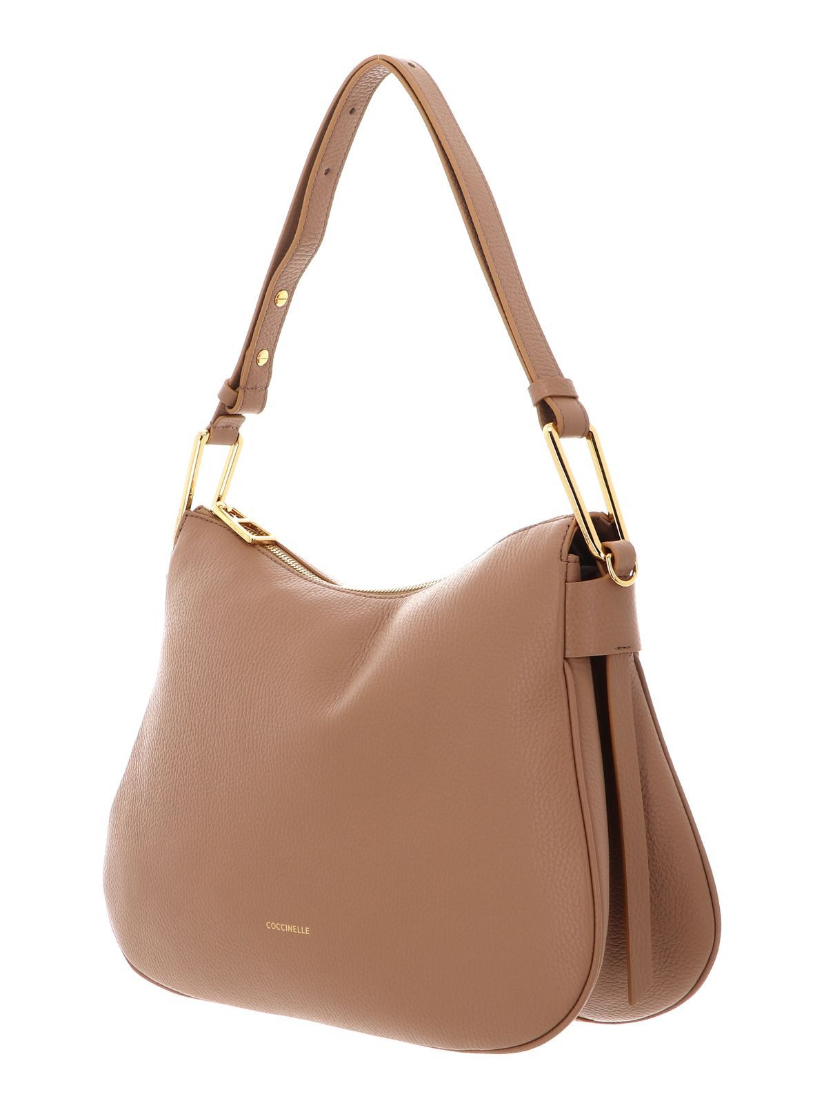 COCCINELLE Schultertasche Shoulder Bag, aus echtem Rindsleder