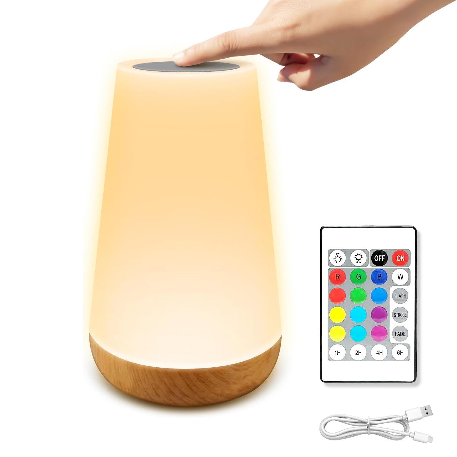 BlingBin LED Nachttischlampe Touch Dimmbar mit günstig online kaufen