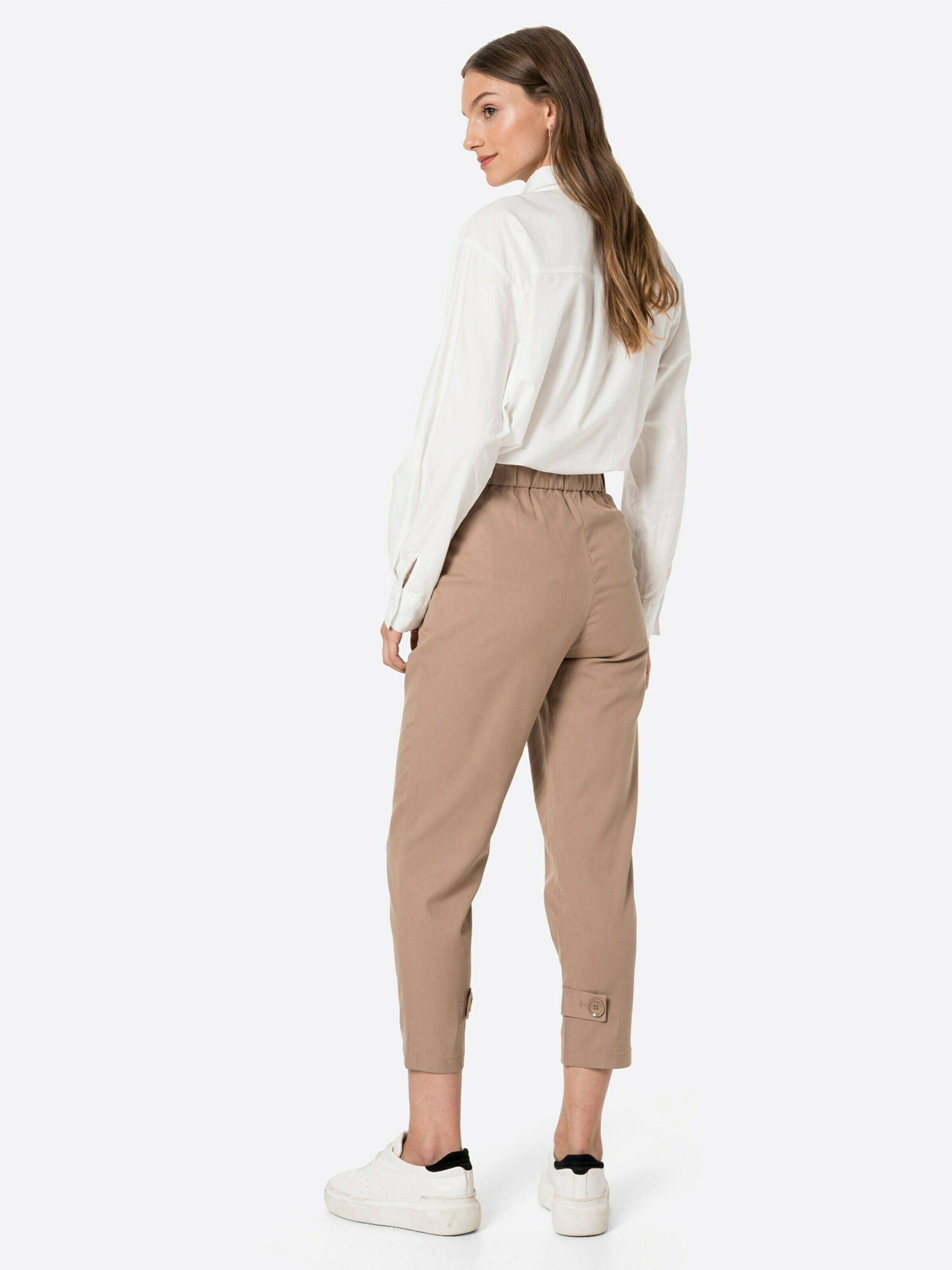 sisley Bundfaltenhose (1-tlg) Falten