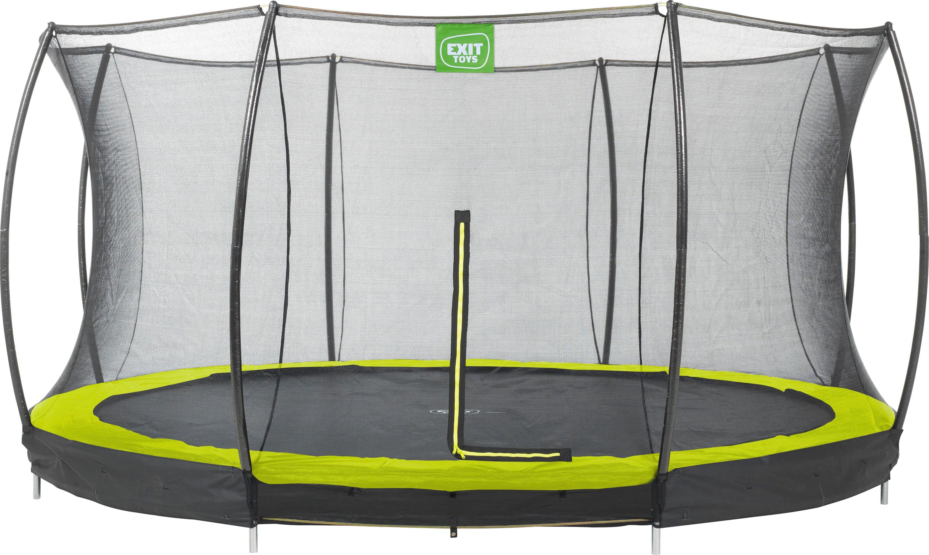 Gartentrampolin Silhouette Ground