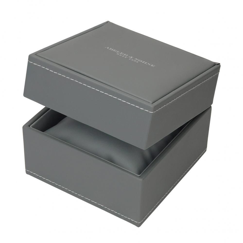 Abeler & Söhne Quarzuhr Einzeiger-Herrenuhr Quarz mit Saphirglas, AS2601EM