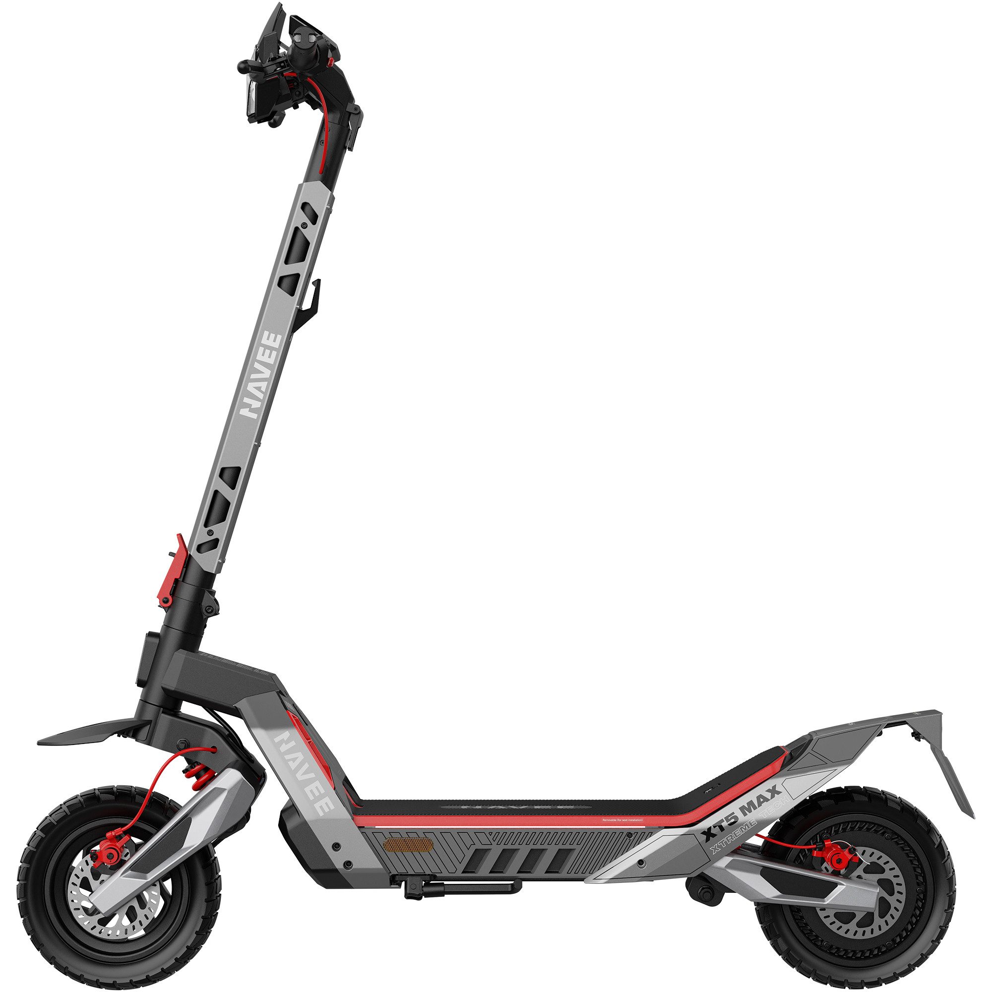 NAVEE E-Scooter XT5 Max Electric Scooter, 20 km/h, TCS, Bluetooth‑Entsperrung, BMS, Find My, 12" Offroad‑Reifen