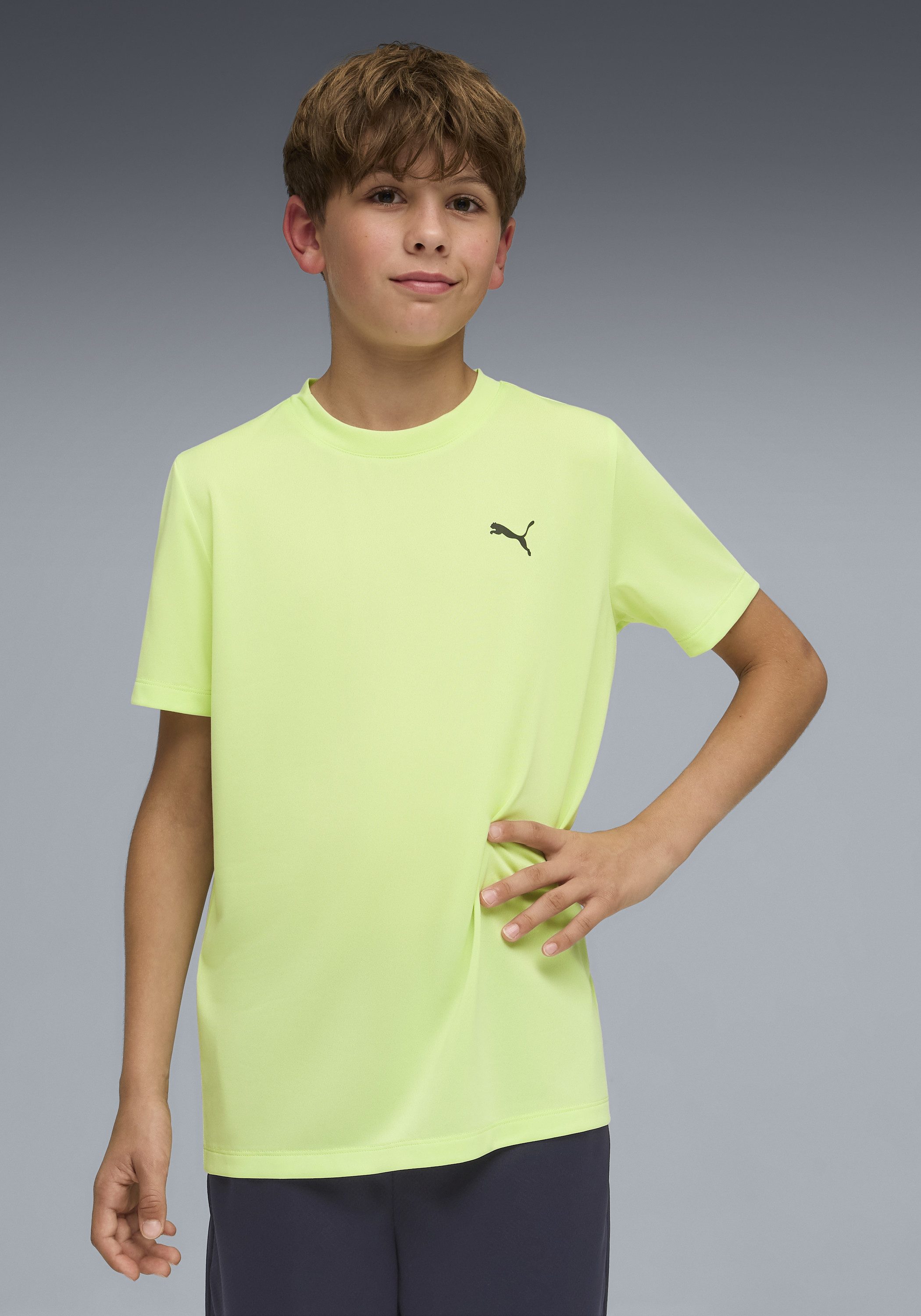 PUMA T-Shirt TAD ESS TEE B für Jugendliche, ergonomischer Schnitt, leichtes Material