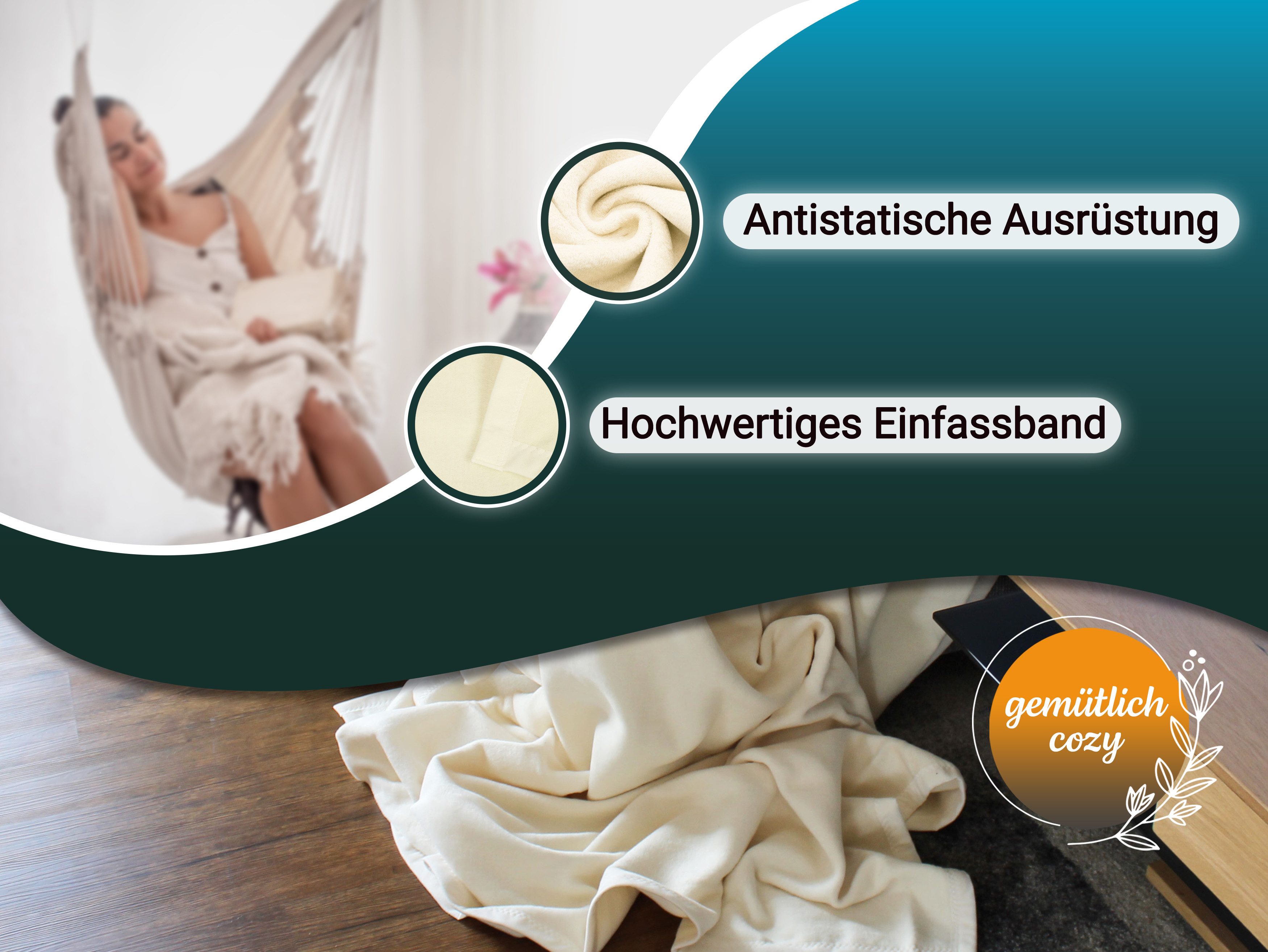 Wohndecke, ZOLLNER, antistatische Ausrüstung, 150 x günstig online kaufen