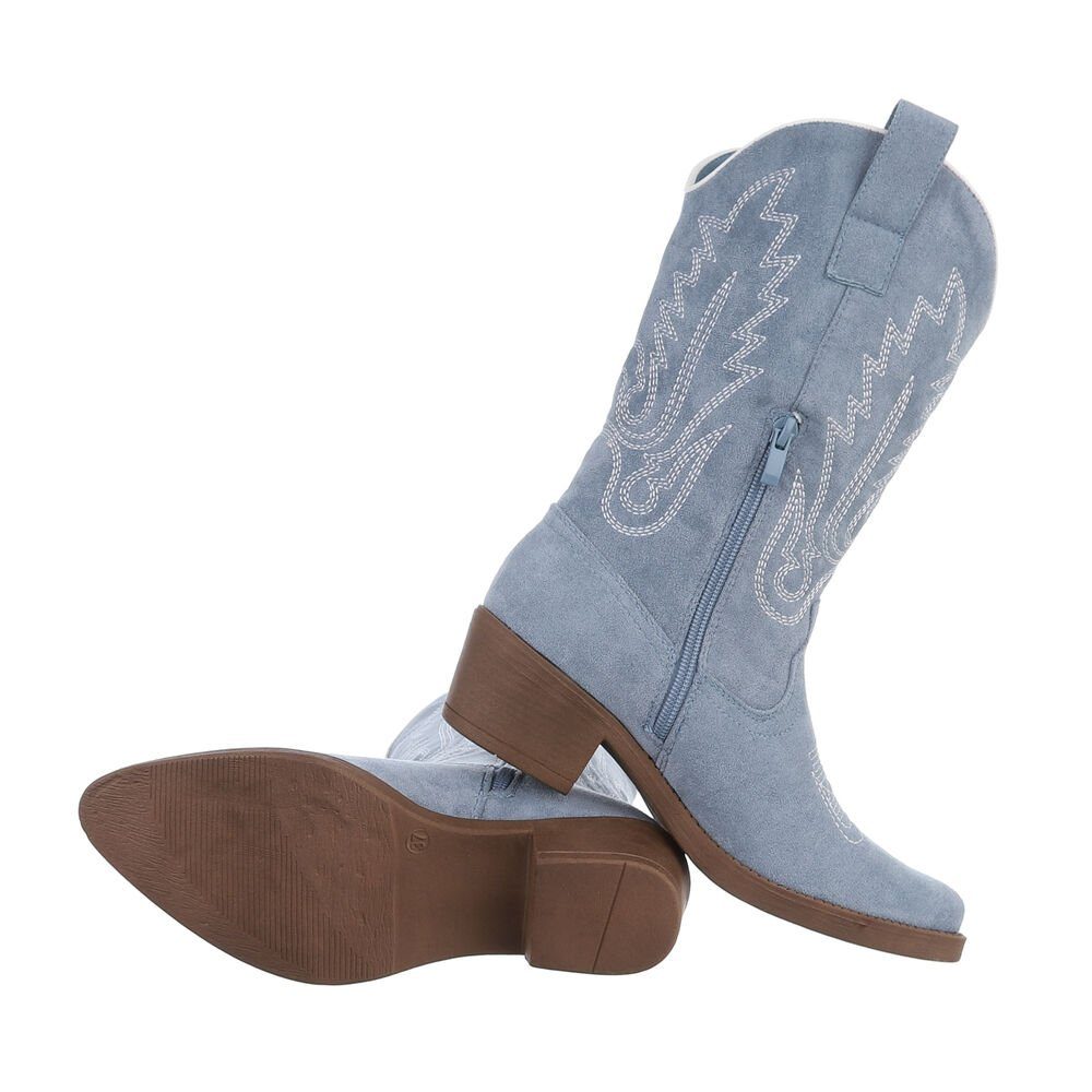 Ital-Design Damen Cowboyboots Western Westernstiefel (85757898) günstig online kaufen