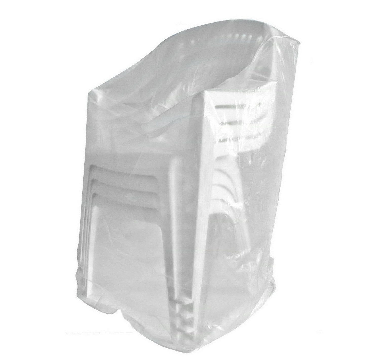 Toughest Under Cover Gartenstuhl-Abdeckung – Schweres Polyethylen, UV-geschützt, Wasserdicht, Mit Kordel