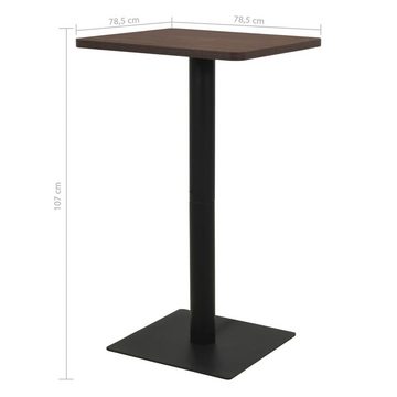 vidaXL Esstisch Bistrotisch Dunkle Esche 78,5x78,5x107 cm (1-St)