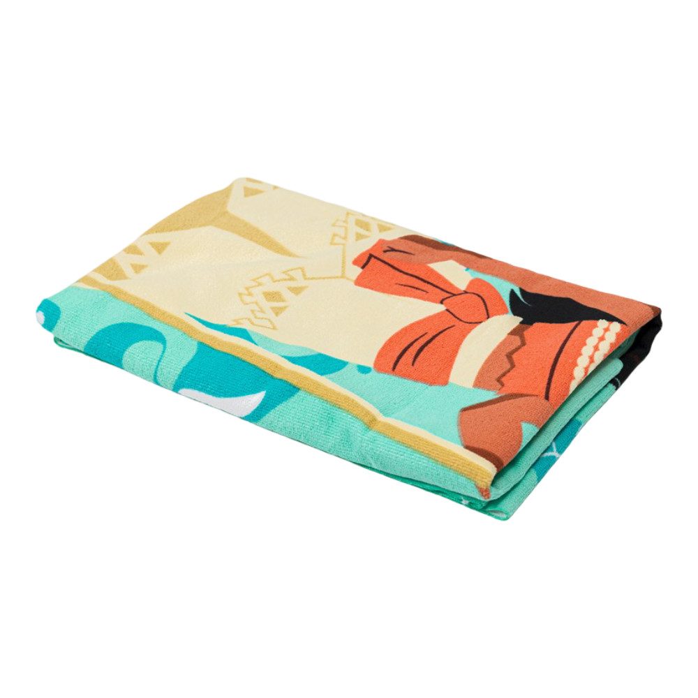 Disney Strandtuch Disney Vaiana 2 Moana Mikrofaser Strandtuch Badetuch 70x140 cm, Mikrofaser (1-St)